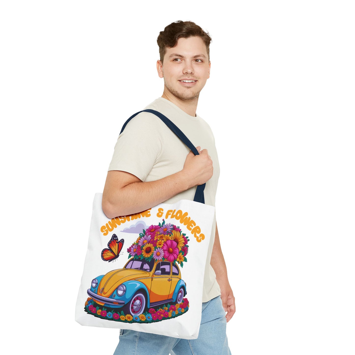 Sunshine & Flowers Tote Bag