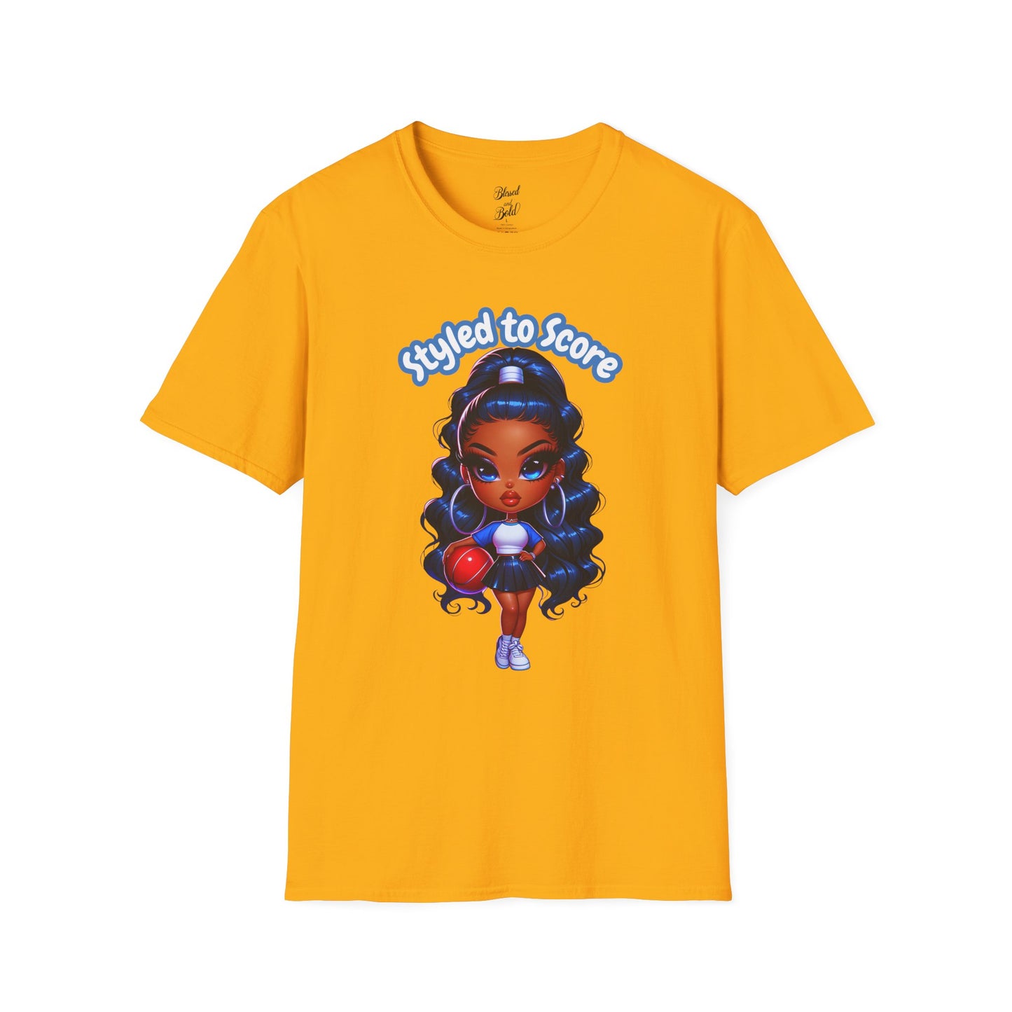 Softstyle T-Shirt Styled to Score