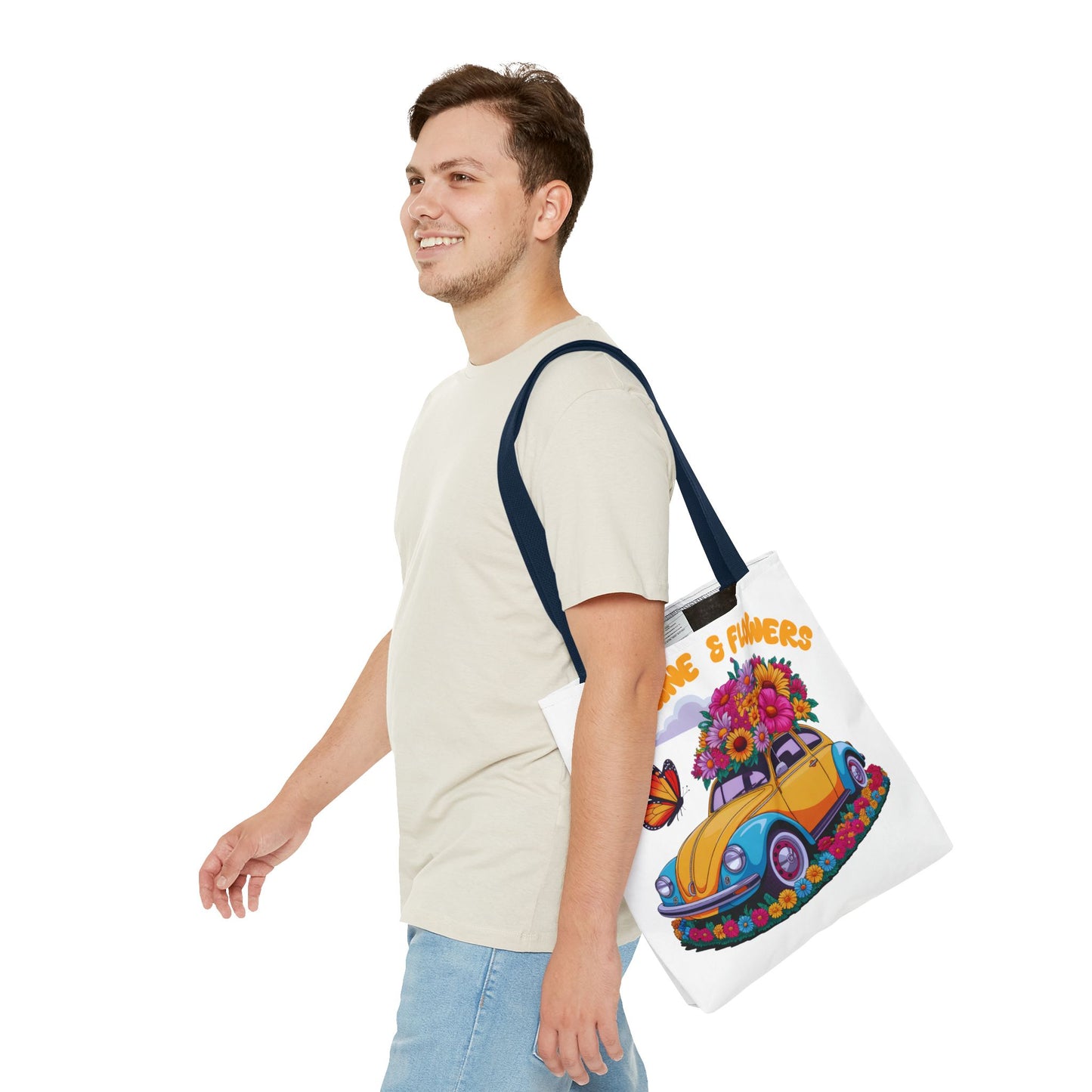 Sunshine & Flowers Tote Bag