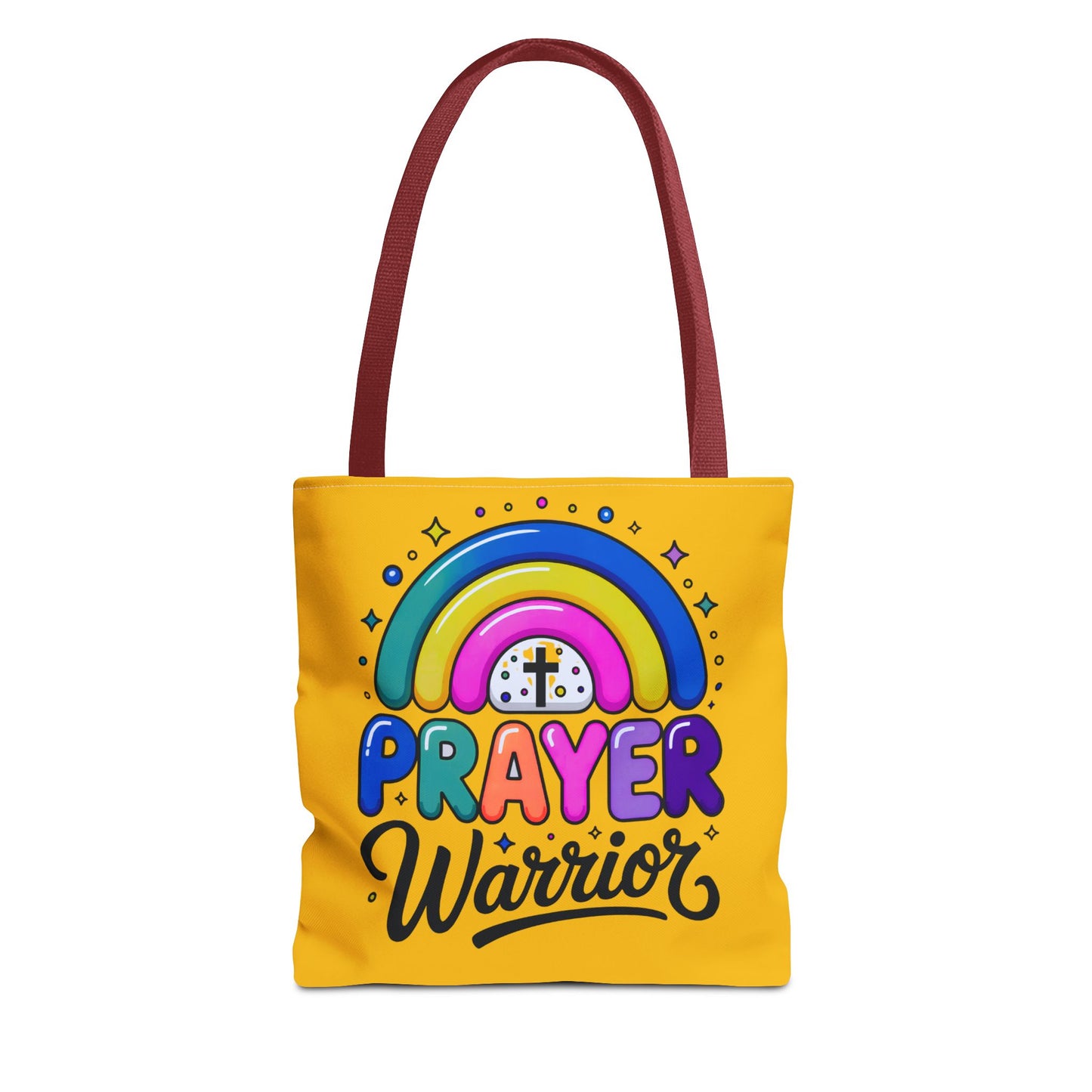 Prayer Warrior Tote Bag - Christian Religious Faith Spiritual Gift