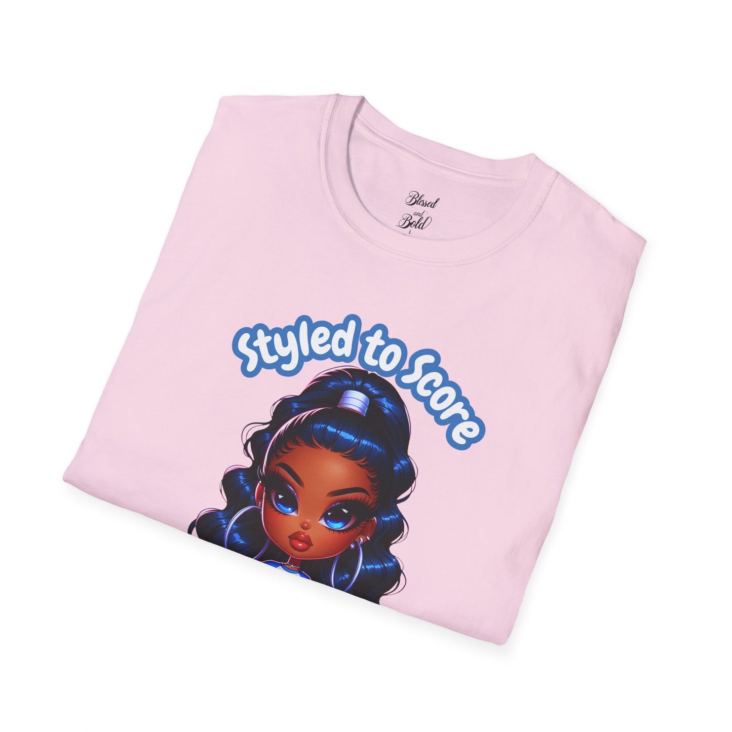 Softstyle T-Shirt Styled to Score