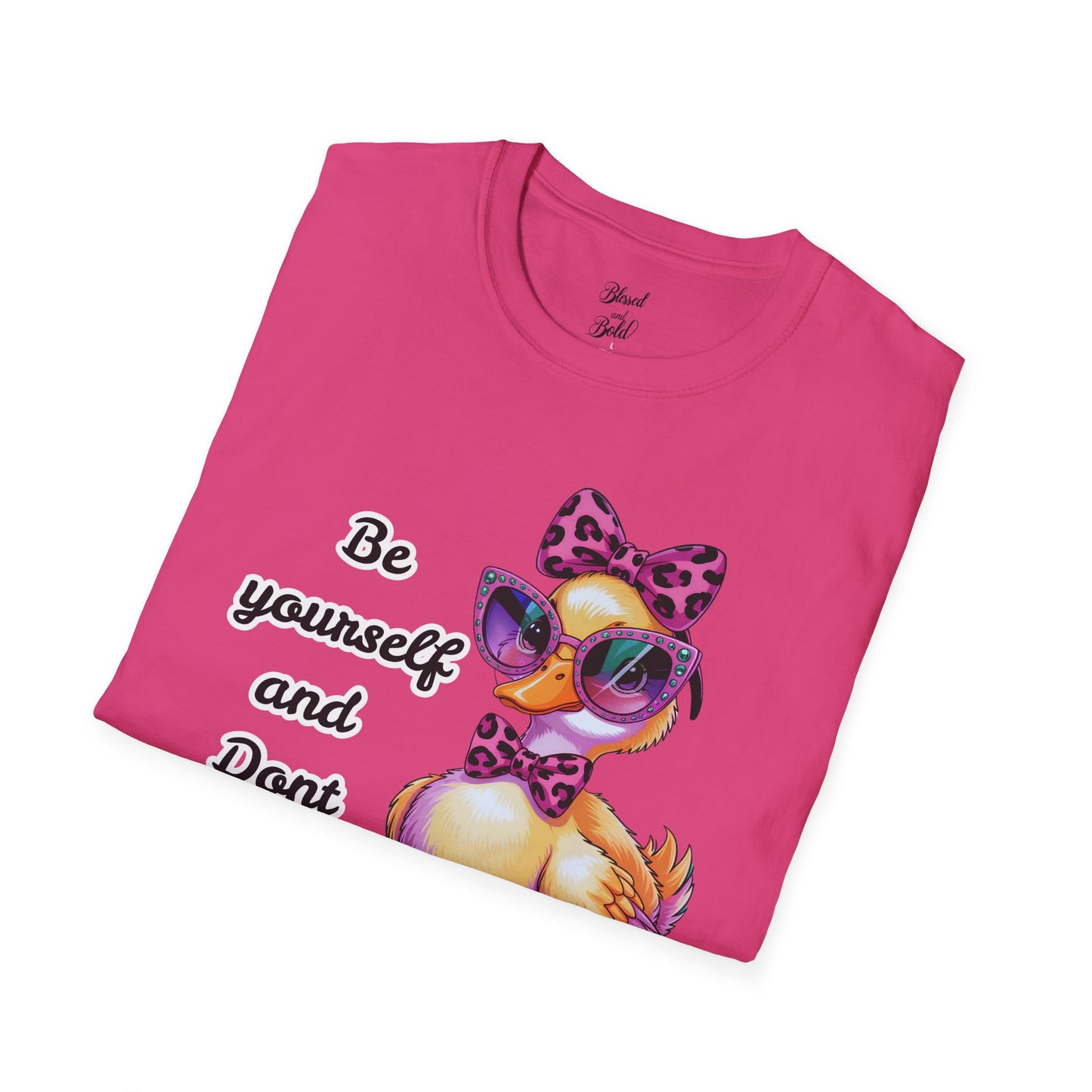 Be Yourself Unisex T-Shirt - Inspirational Quote Design