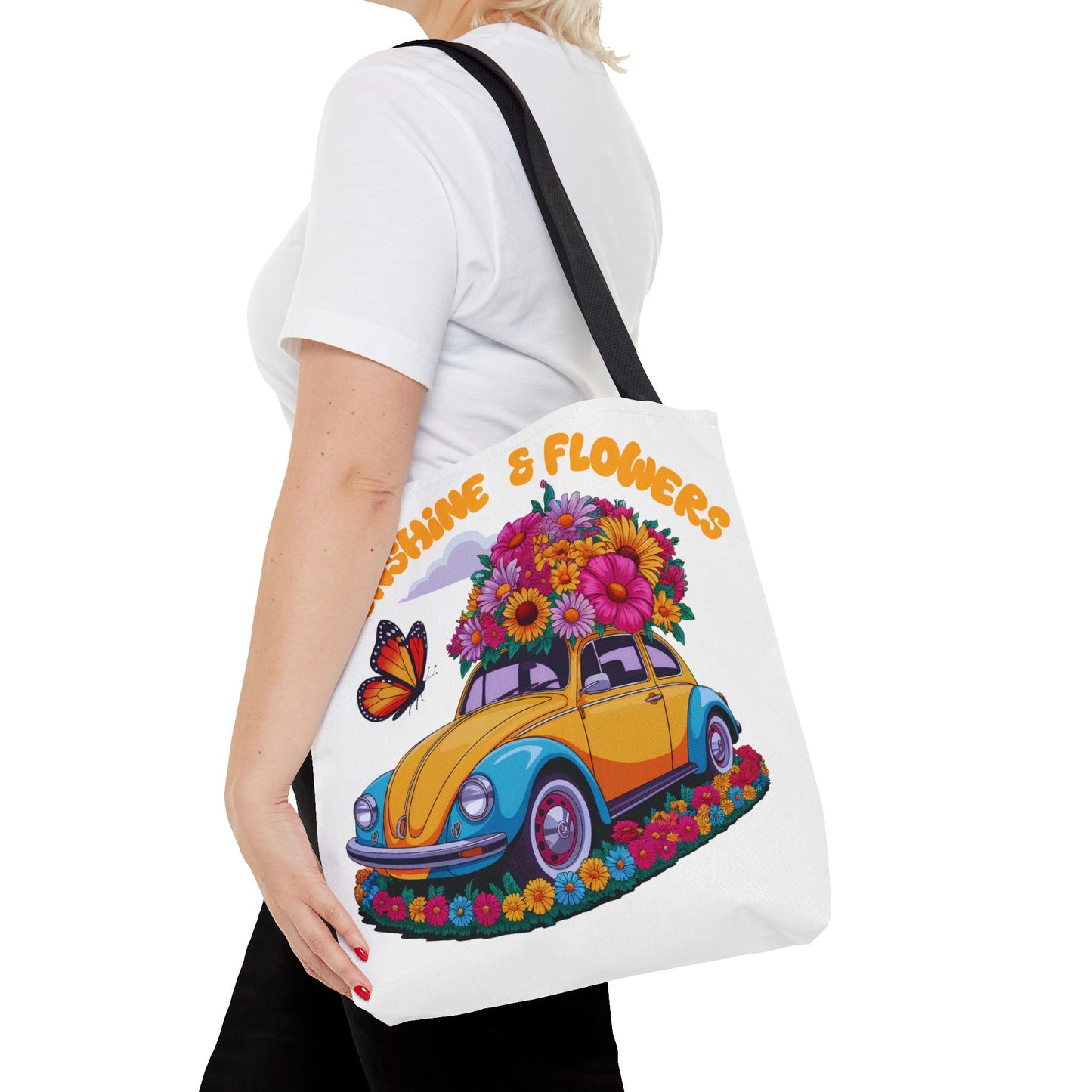 Sunshine & Flowers Tote Bag