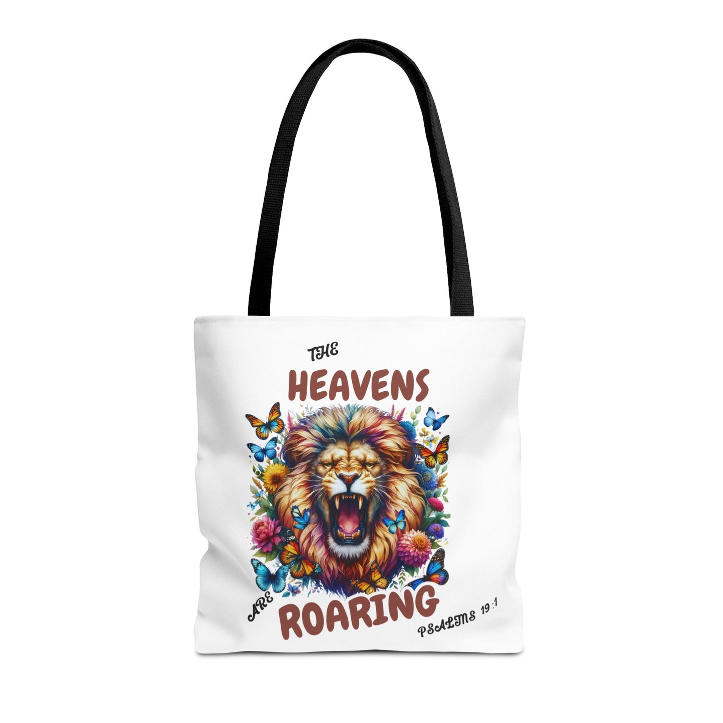 Tote Bag - The Heavens Are Roaring Design