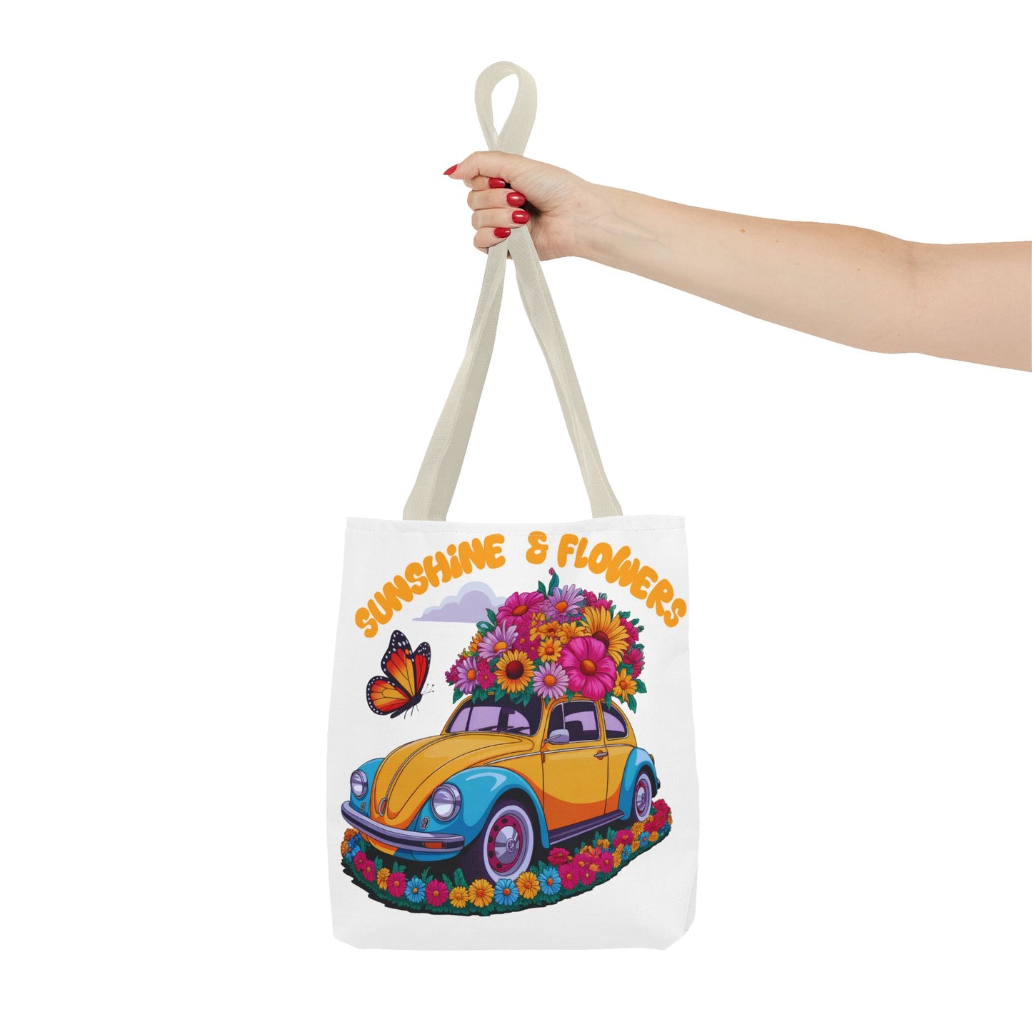 Sunshine & Flowers Tote Bag