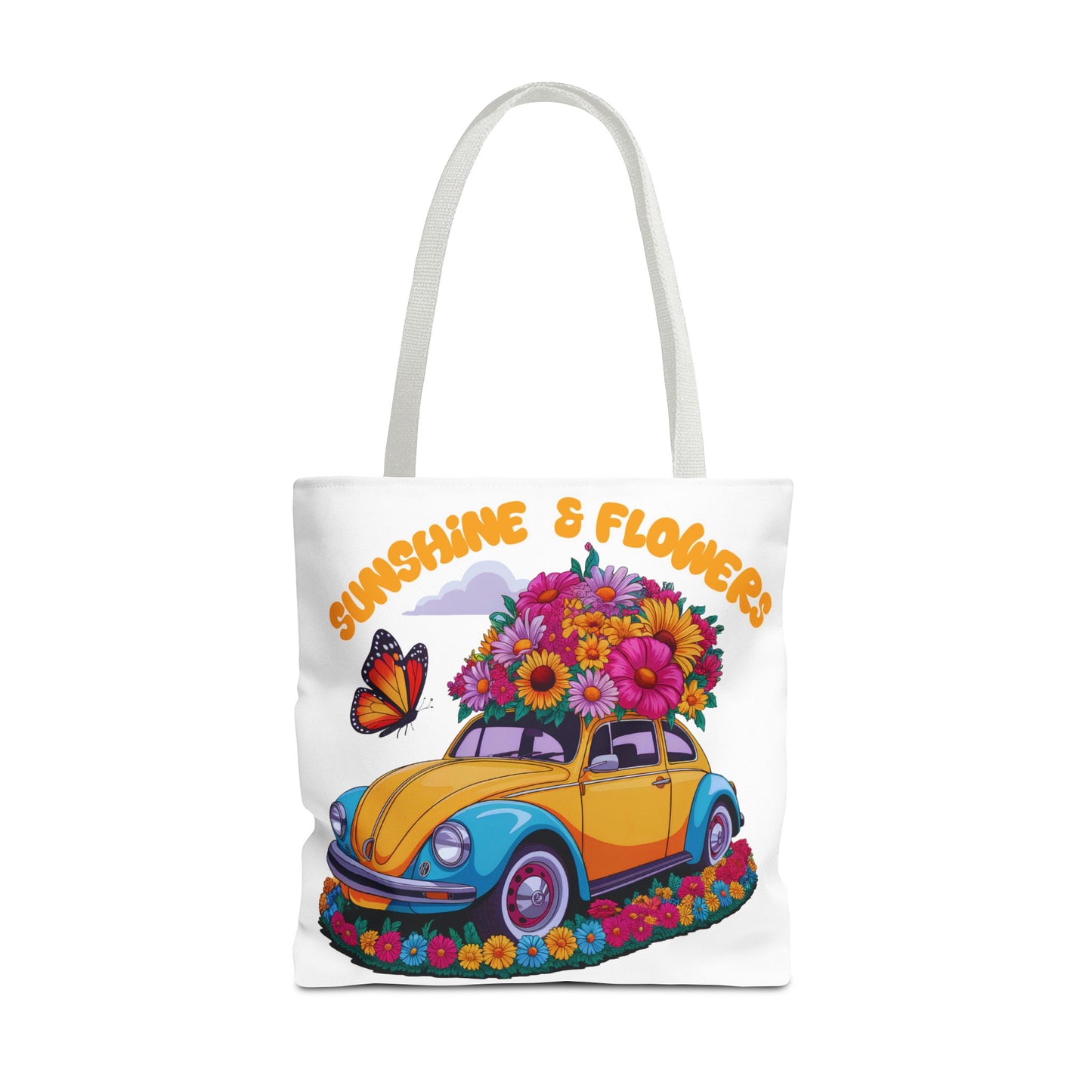 Sunshine & Flowers Tote Bag
