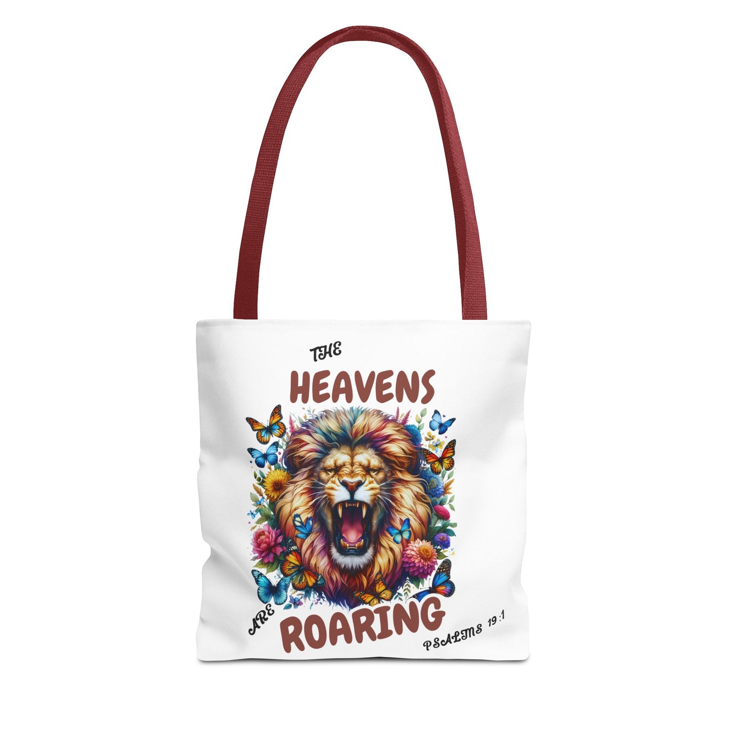Tote Bag - The Heavens Are Roaring Design