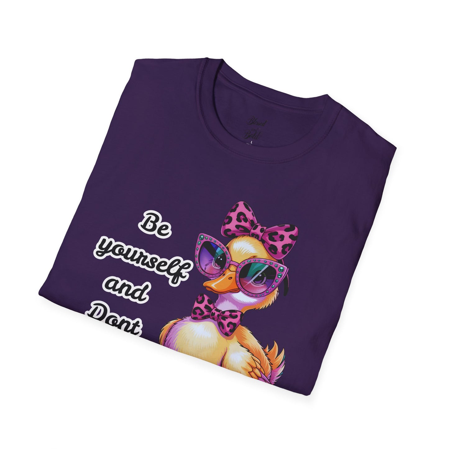 Be Yourself Unisex T-Shirt - Inspirational Quote Design