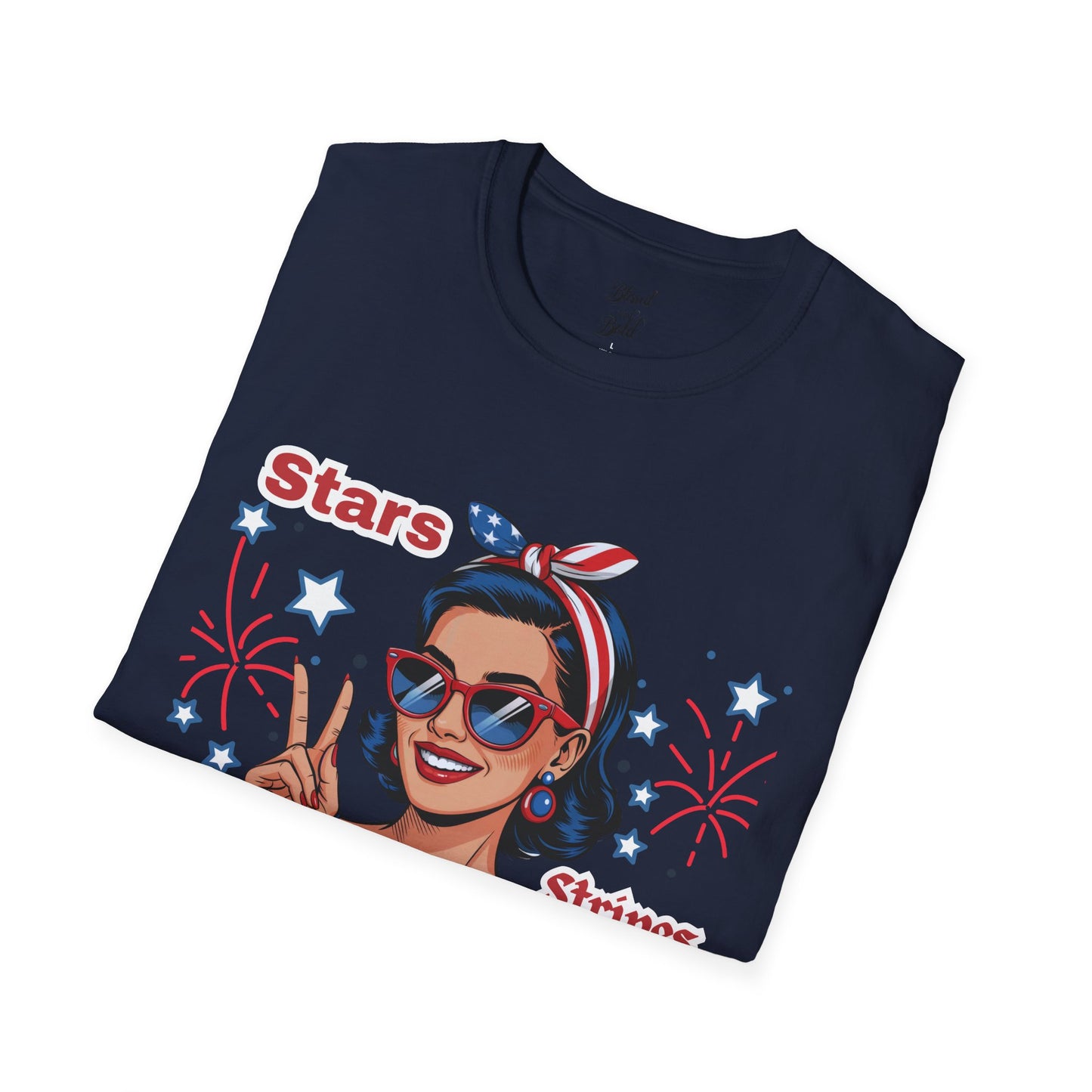 Star & Stripe Unisex T-Shirt - Patriotic Graphic Tee