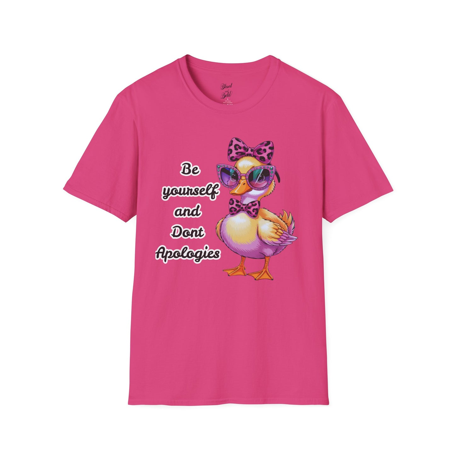 Be Yourself Unisex T-Shirt - Inspirational Quote Design
