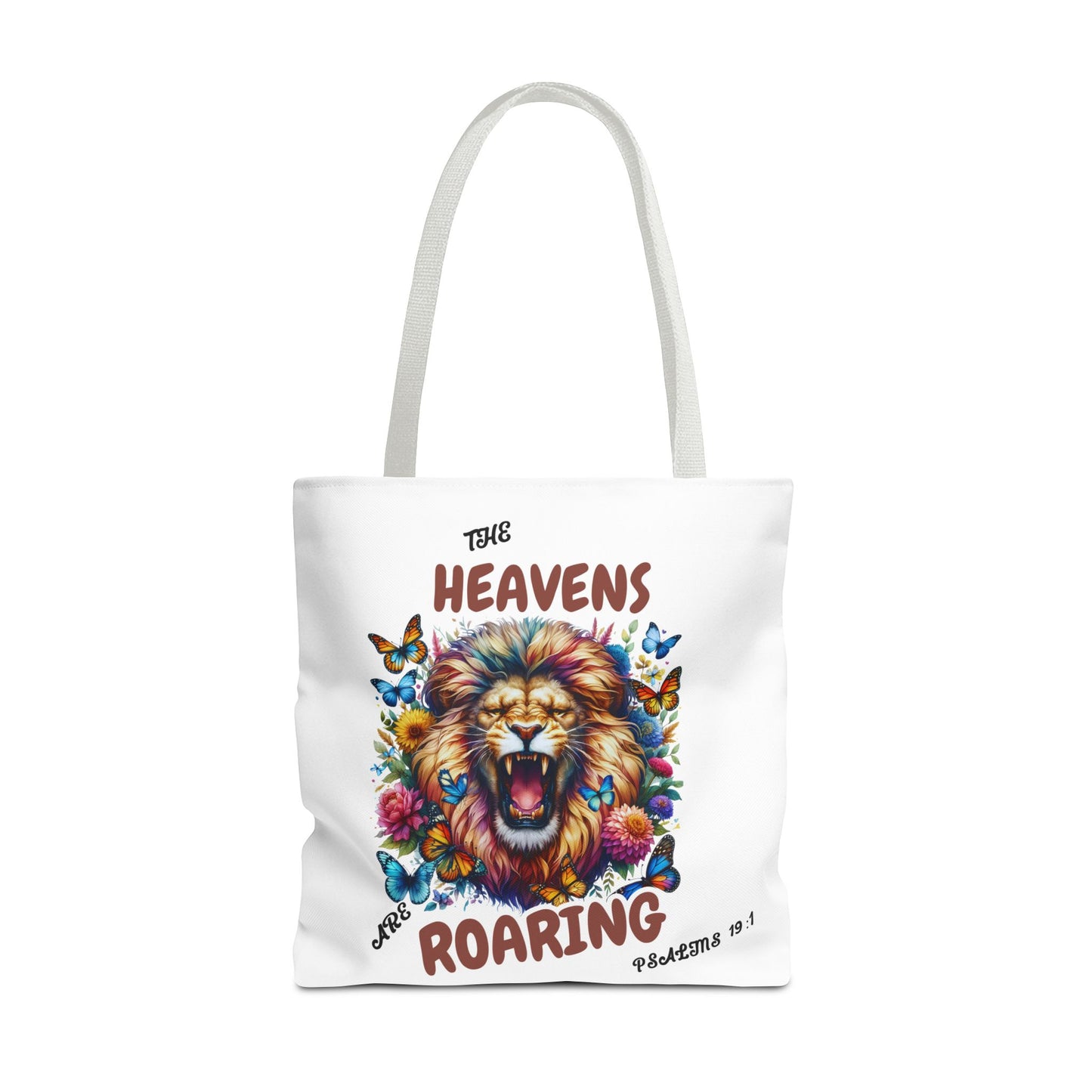 Tote Bag - The Heavens Are Roaring Design