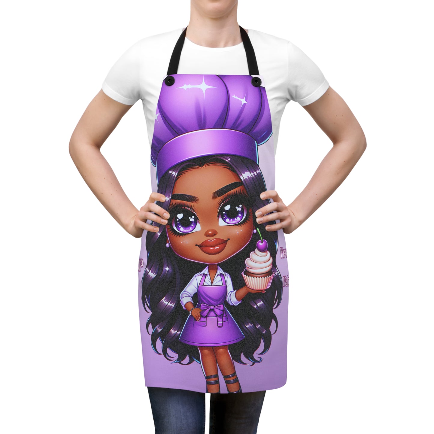 Apron - Flour, Frosting, Fabulous Cooking Apron