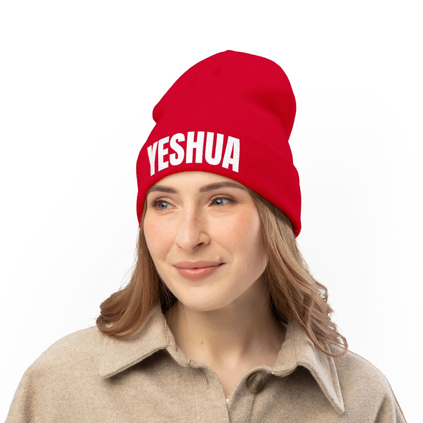 Beanie Hat Yeshua Embroidery