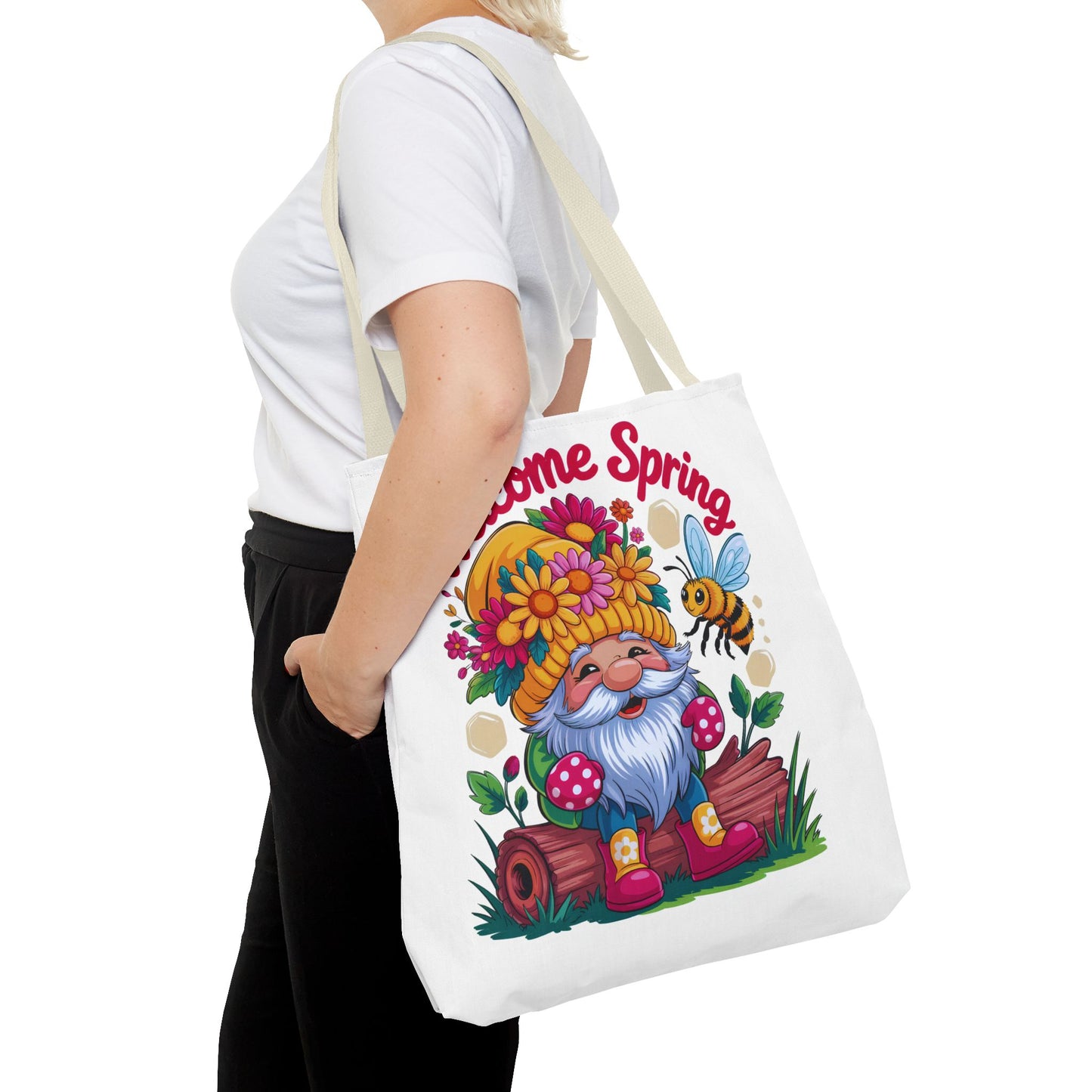 Spring Welcome Tote Bag