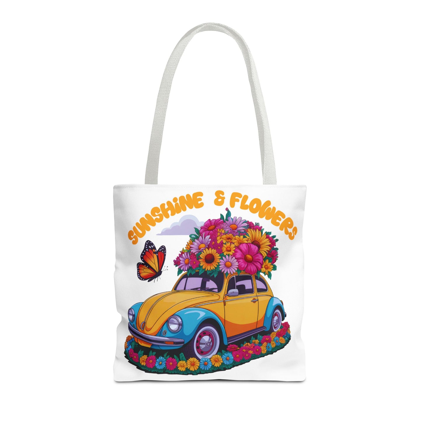 Sunshine & Flowers Tote Bag