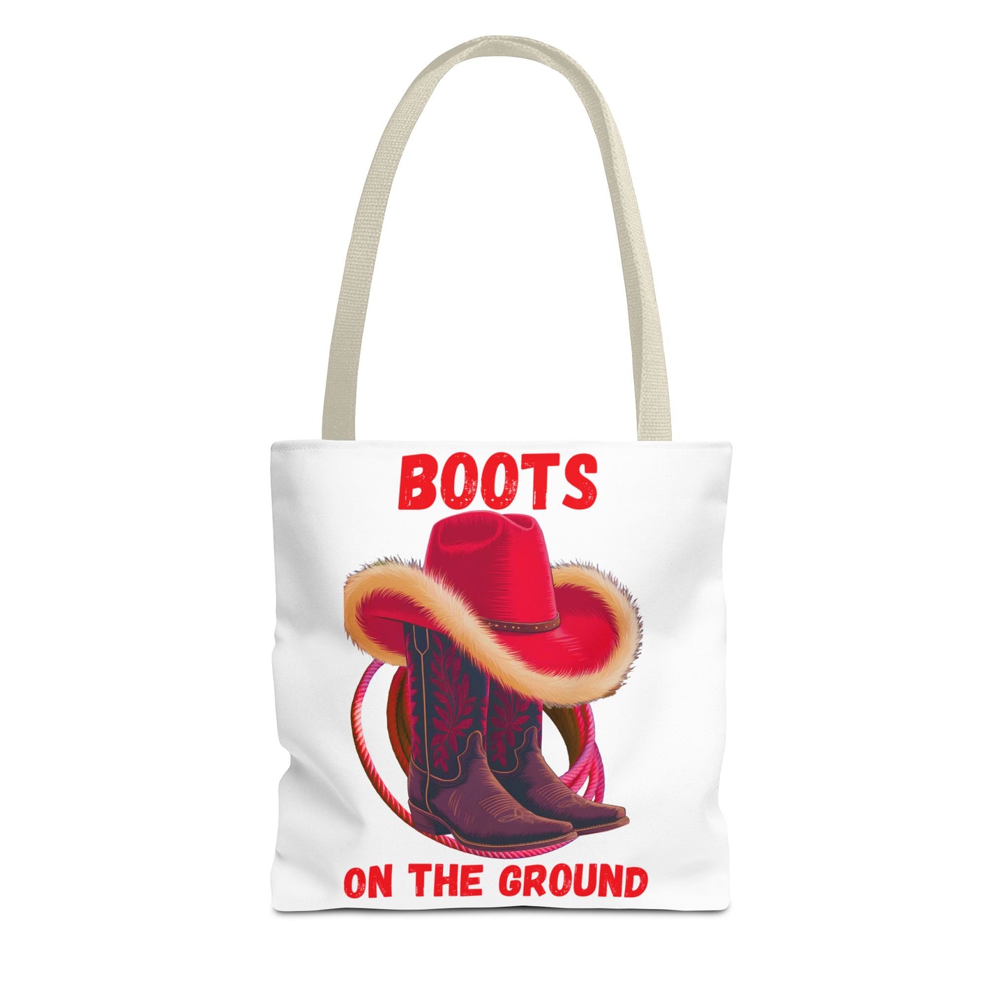 Boots on the Ground Tote Bag