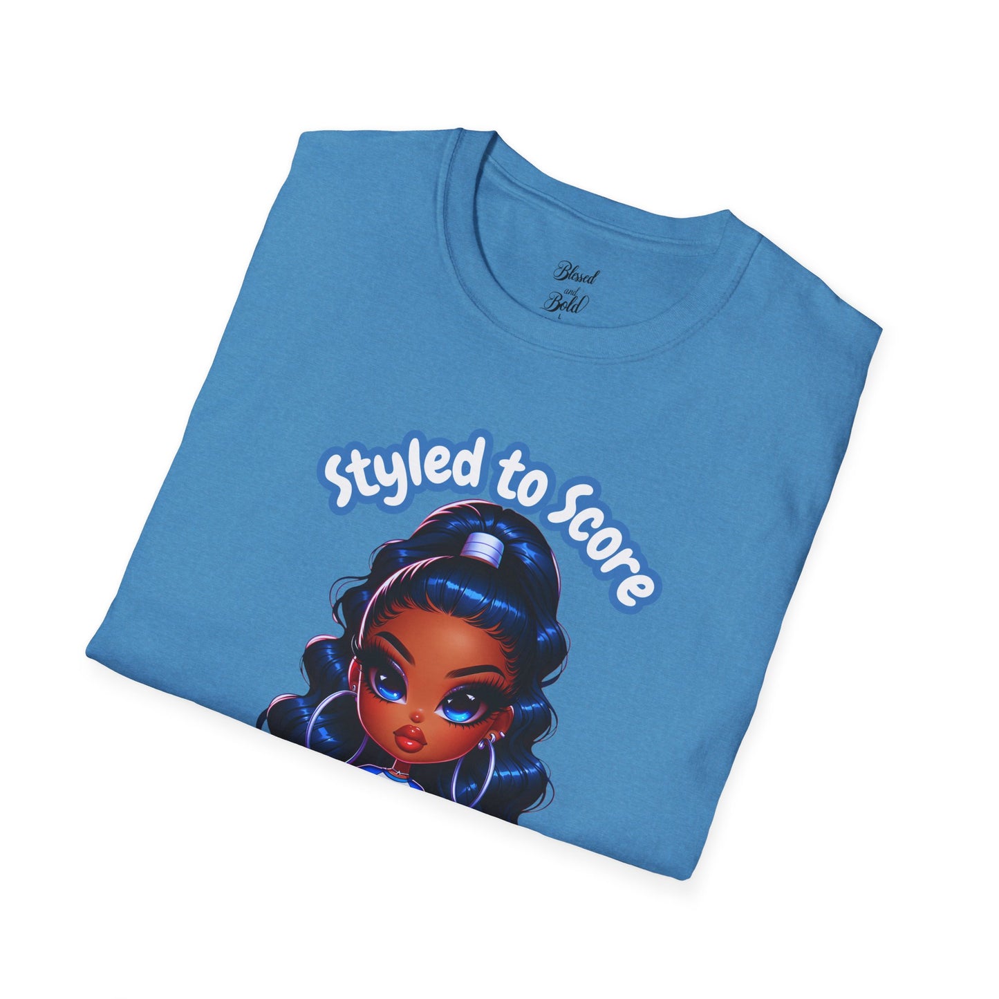 Softstyle T-Shirt Styled to Score