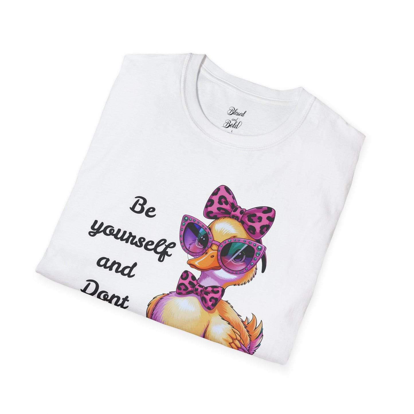 Be Yourself Unisex T-Shirt - Inspirational Quote Design
