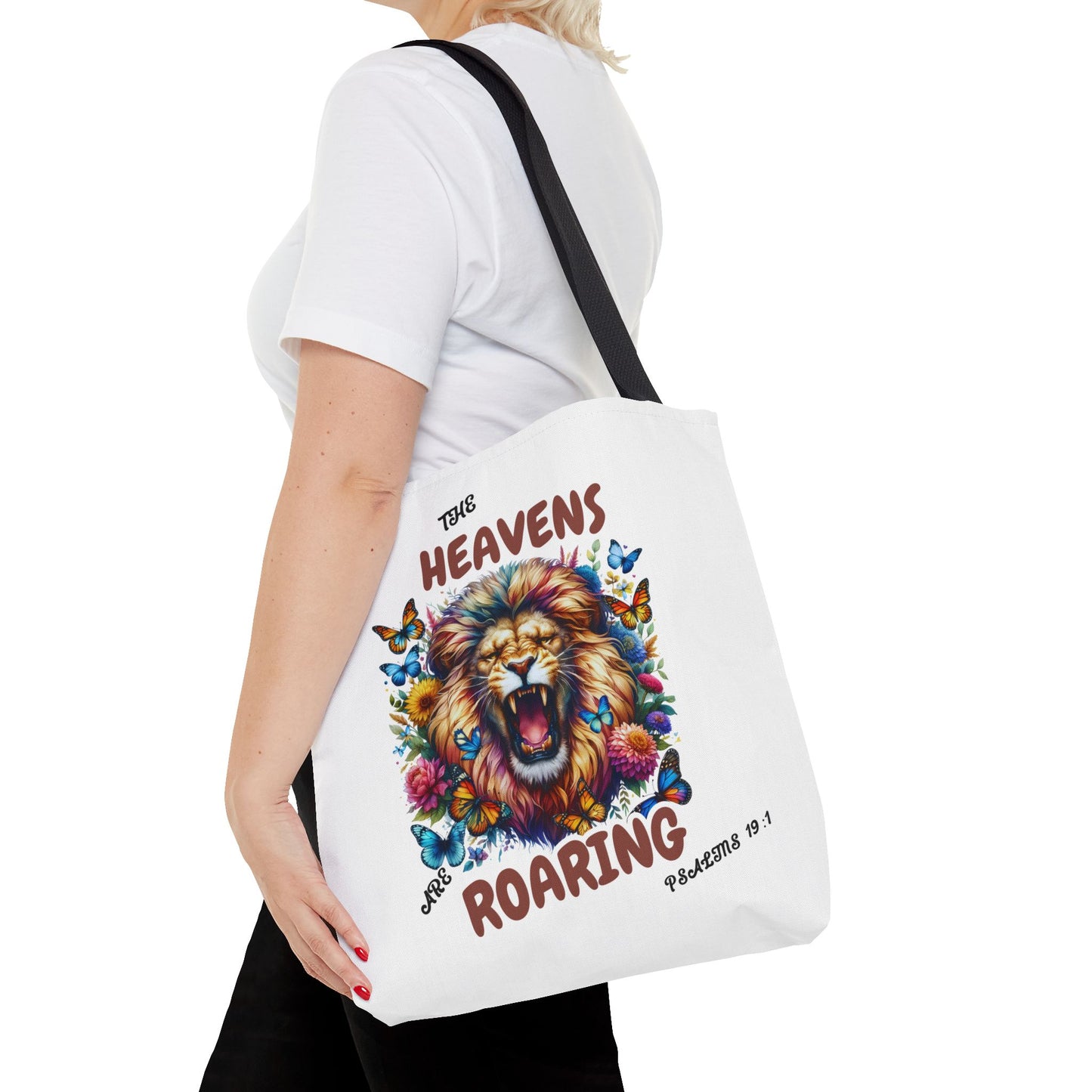 Tote Bag - The Heavens Are Roaring Design