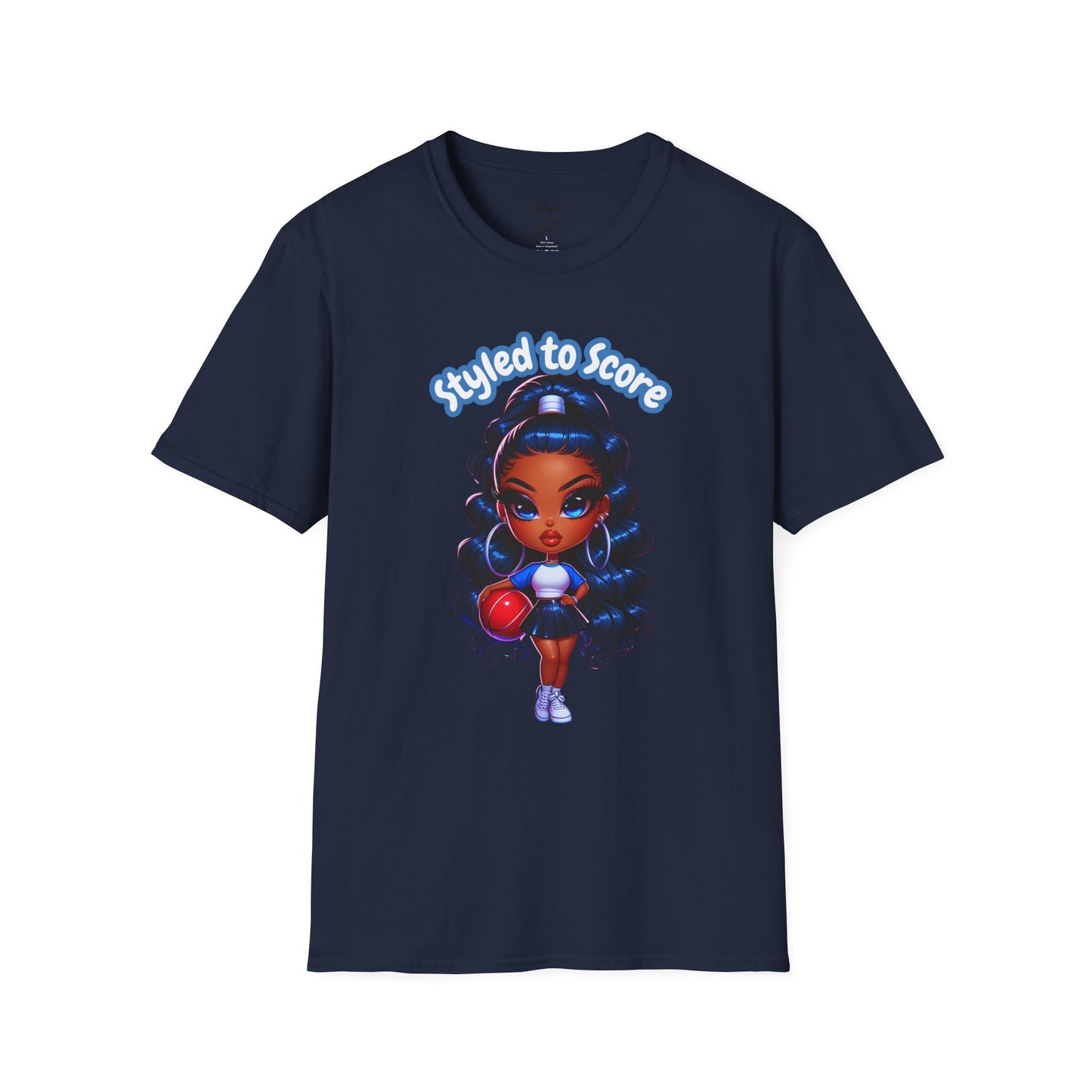 Softstyle T-Shirt Styled to Score