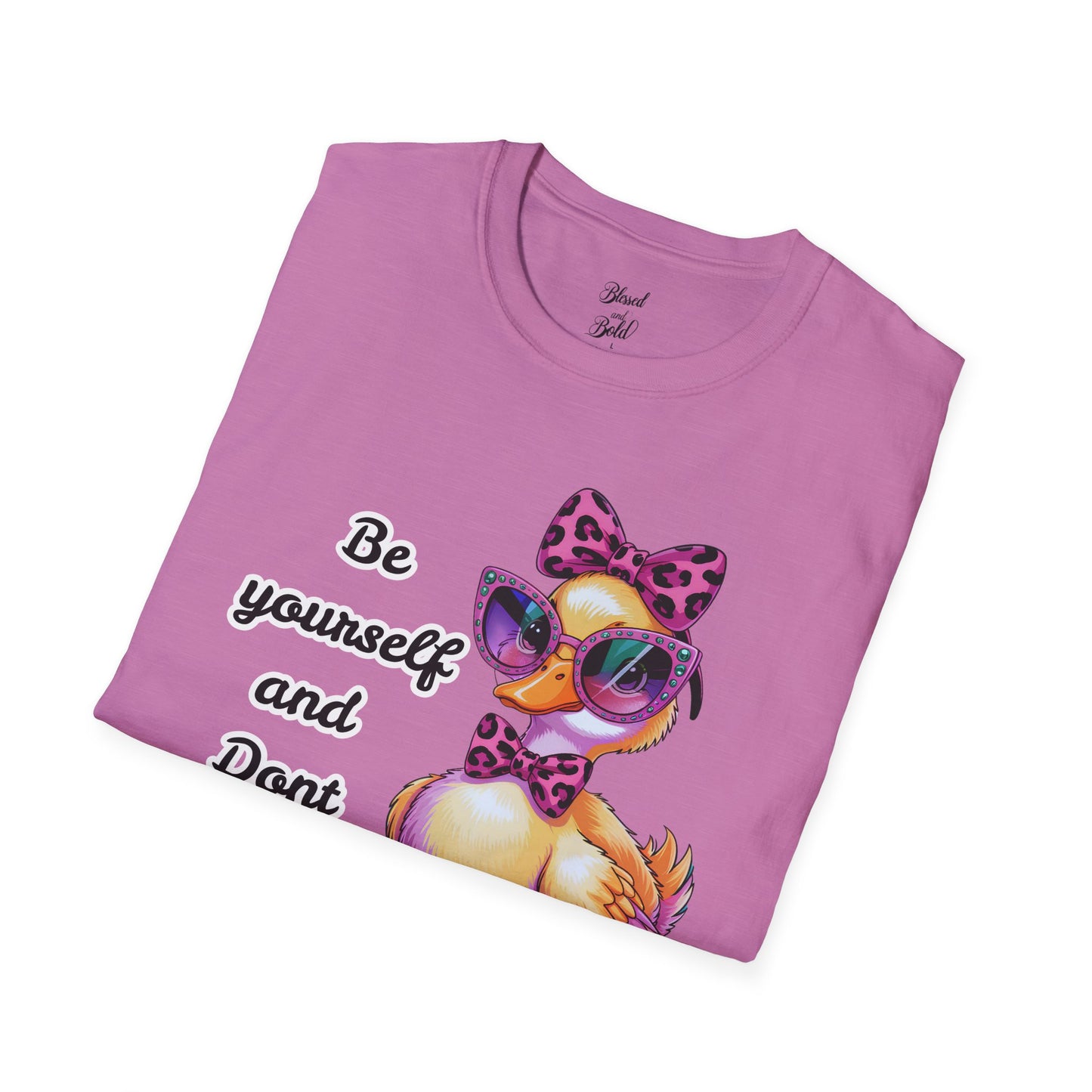 Be Yourself Unisex T-Shirt - Inspirational Quote Design