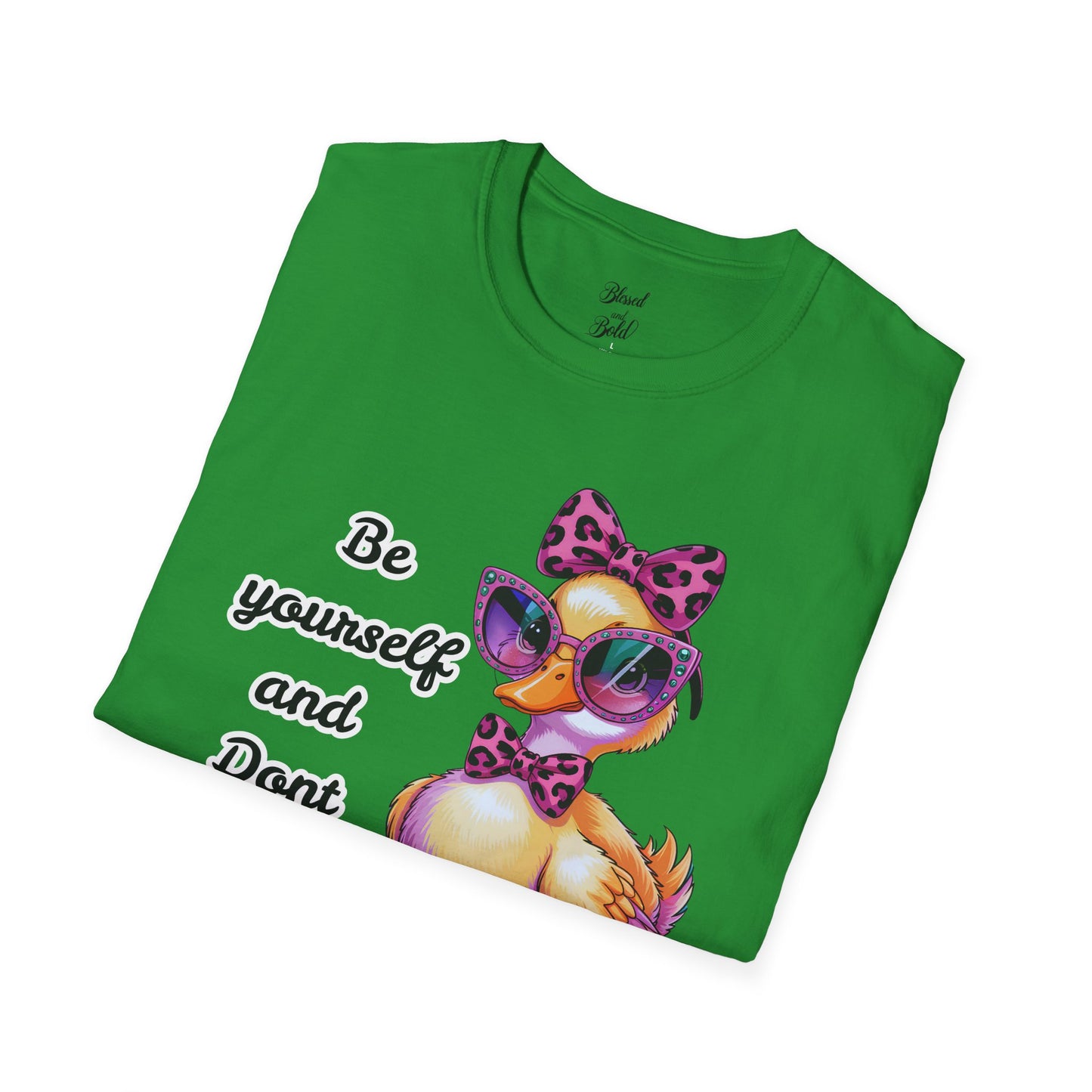 Be Yourself Unisex T-Shirt - Inspirational Quote Design