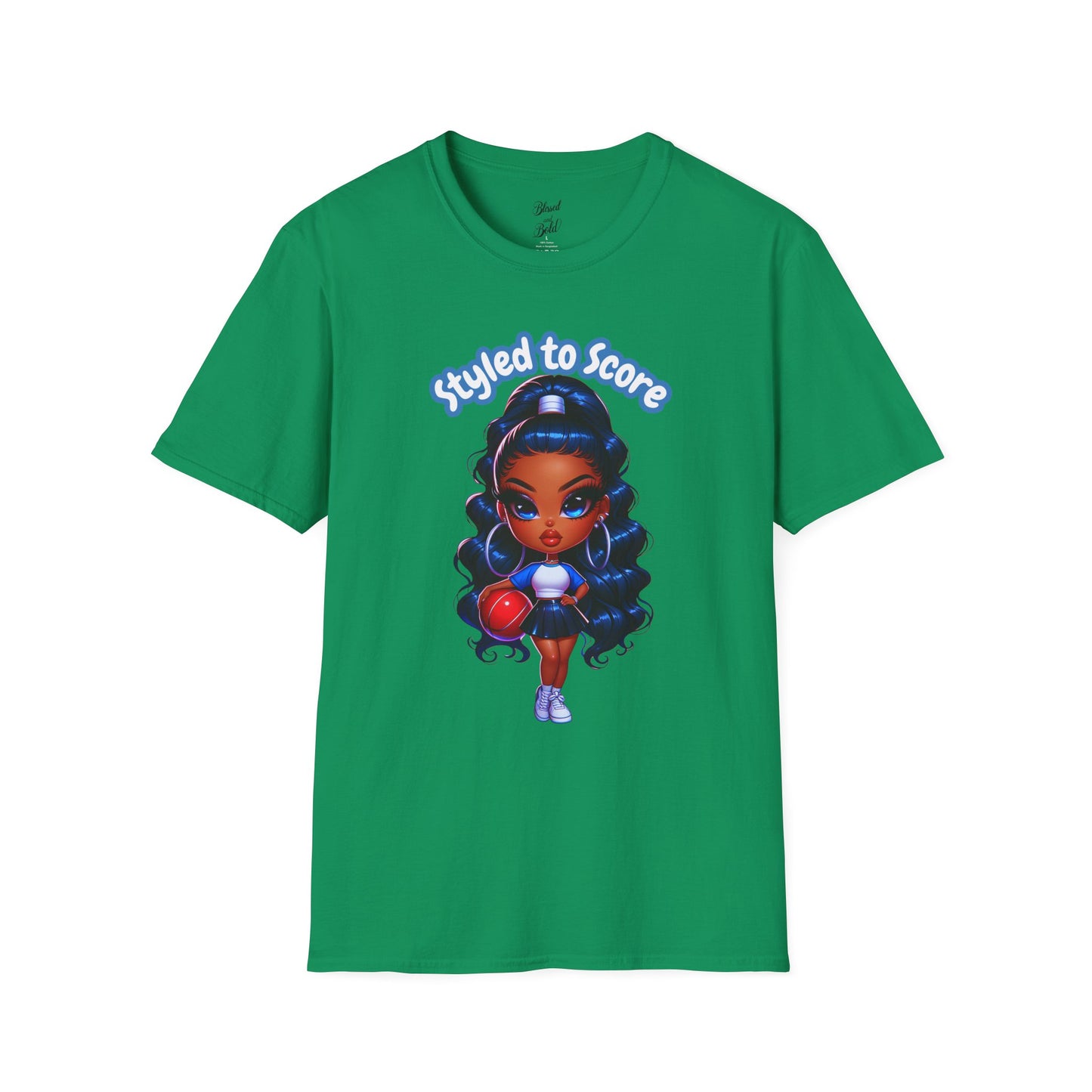 Softstyle T-Shirt Styled to Score