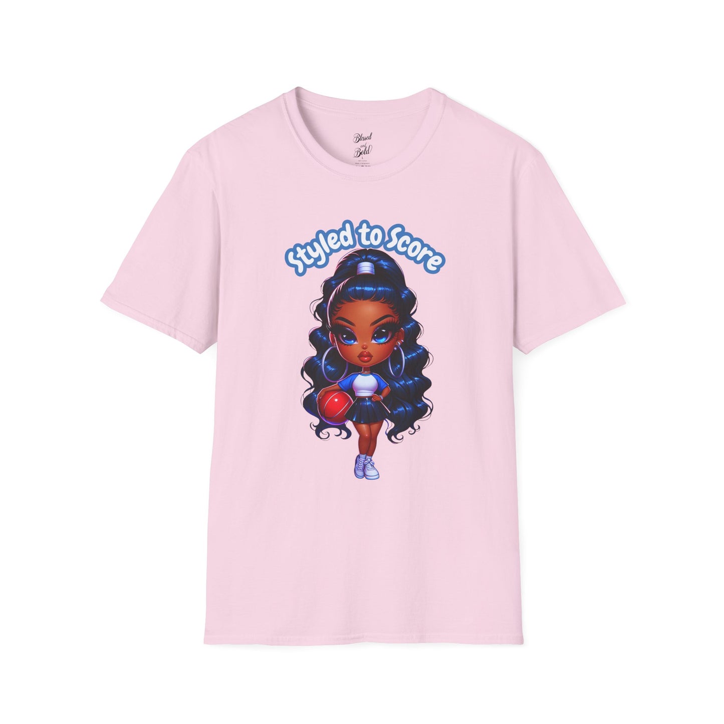 Softstyle T-Shirt Styled to Score