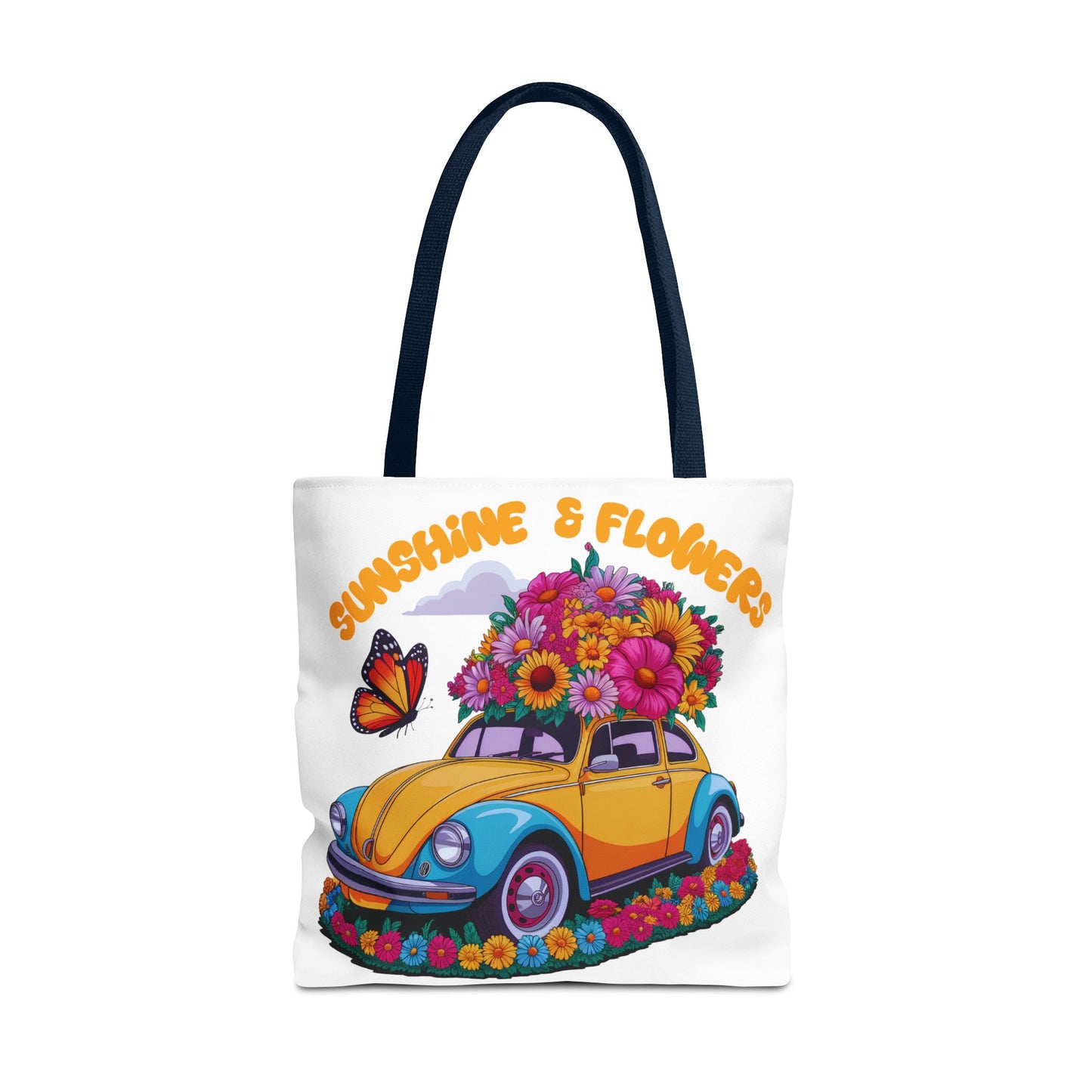 Sunshine & Flowers Tote Bag