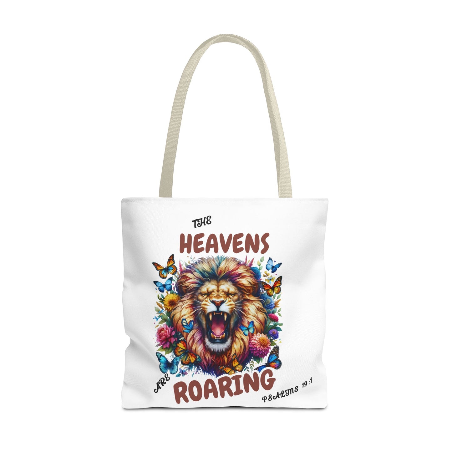 Tote Bag - The Heavens Are Roaring Design