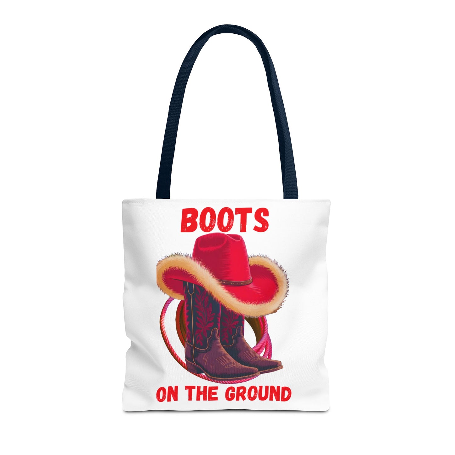 Boots on the Ground Tote Bag