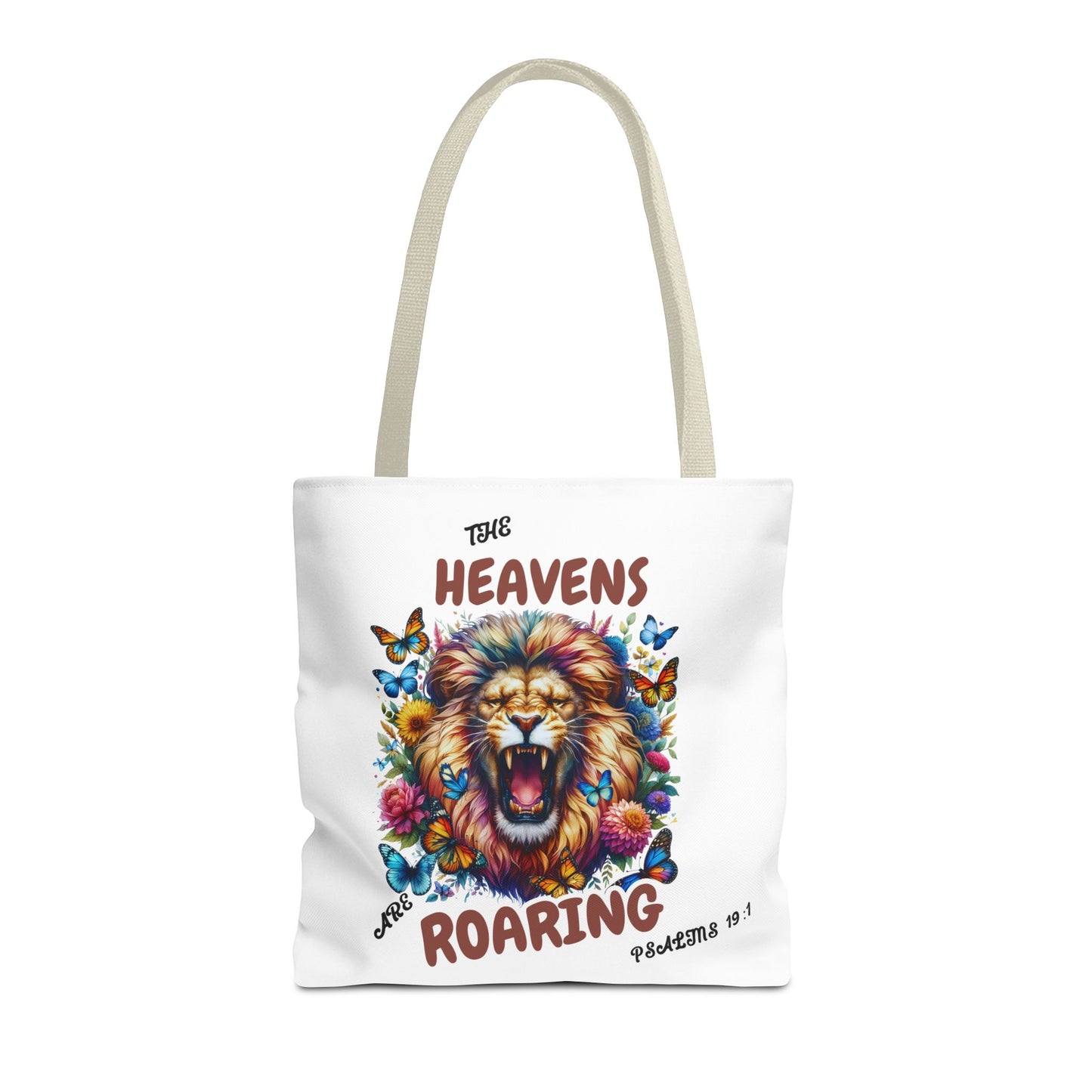 Tote Bag - The Heavens Are Roaring Design