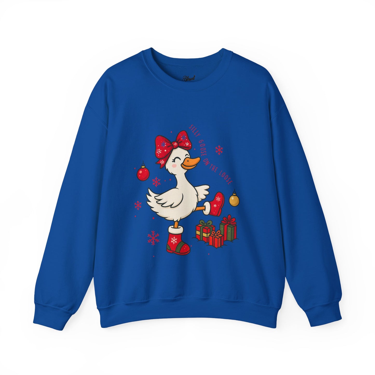 Sweatshirt - Silly Goose on the Loose Print