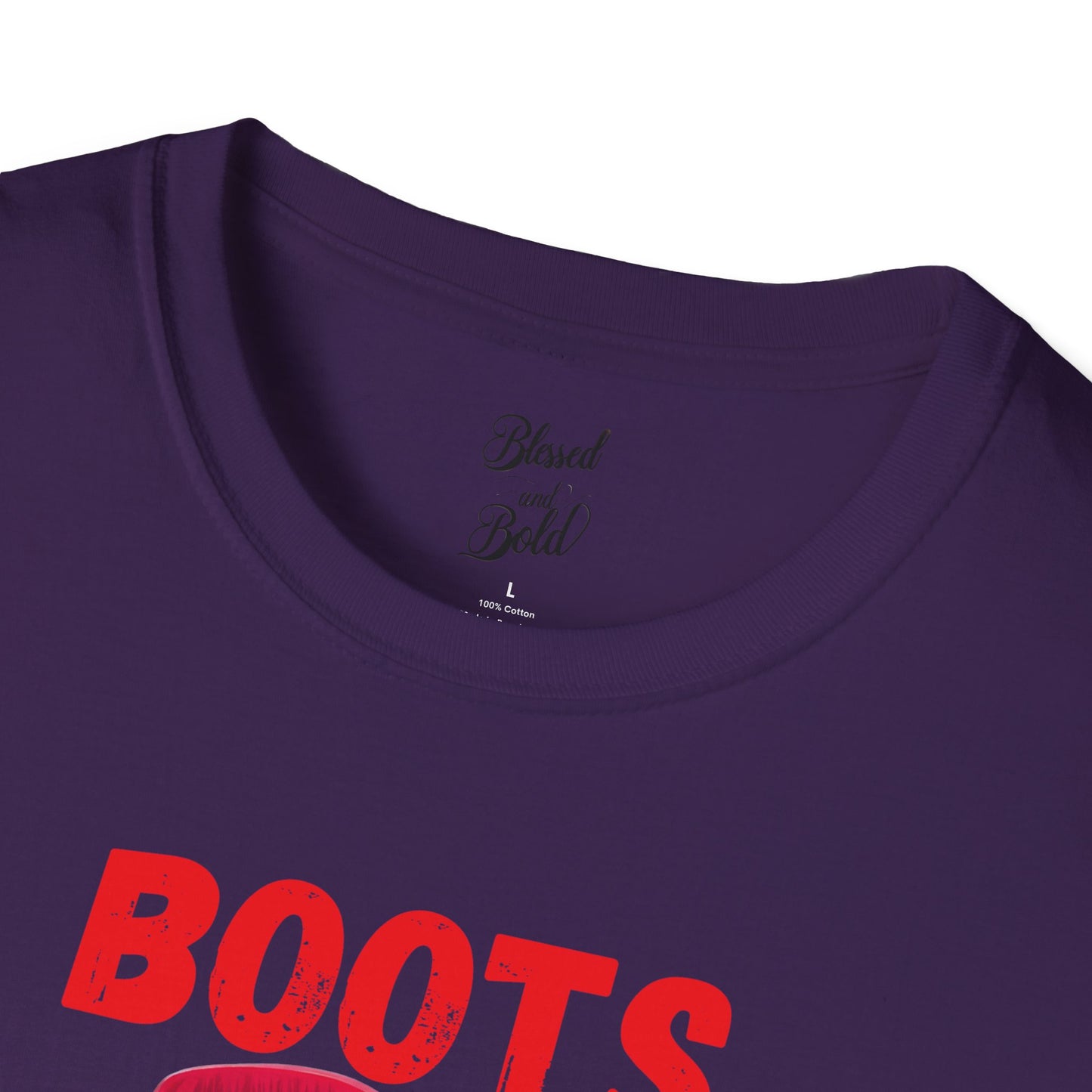 Unisex T-Shirt - BOOTS ON THE GROUND Design