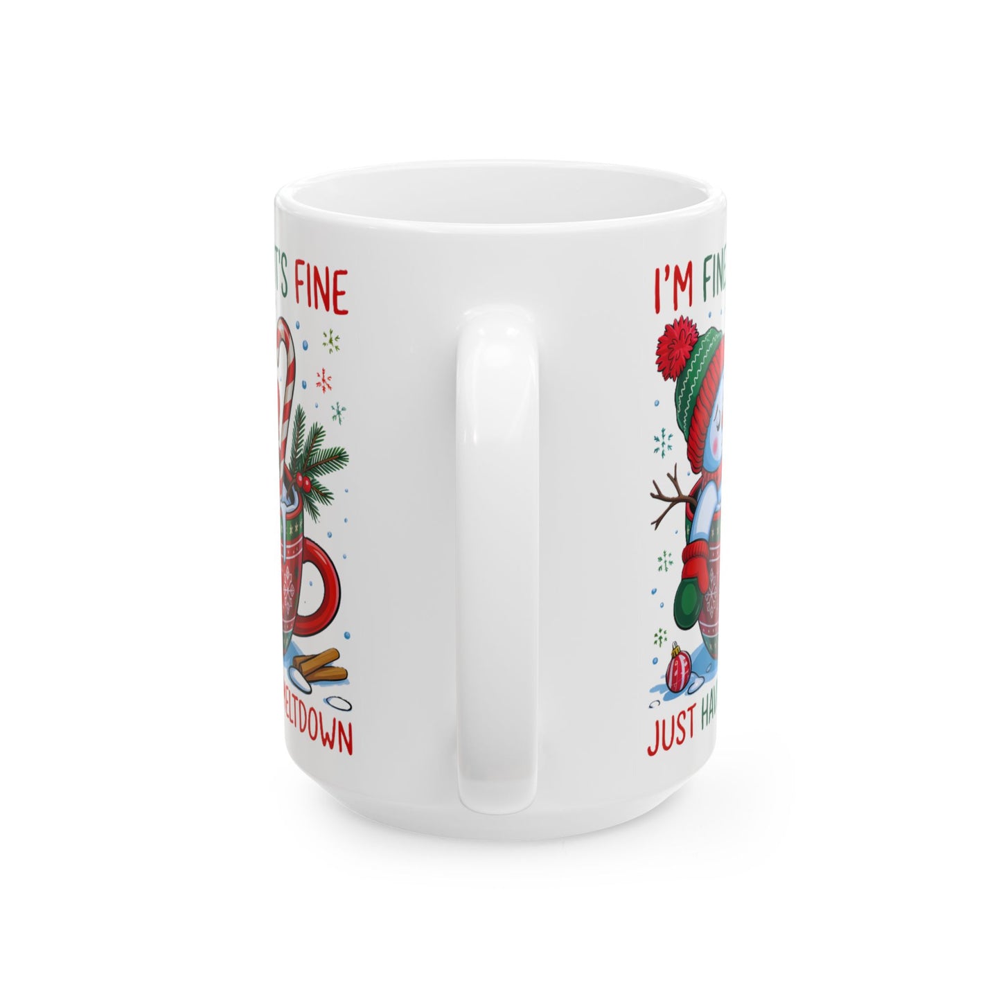 Mug - Fueled by Hot Cocoa Ceramic Mug (11oz, 15oz)