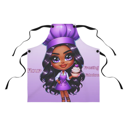 Apron - Flour, Frosting, Fabulous Cooking Apron