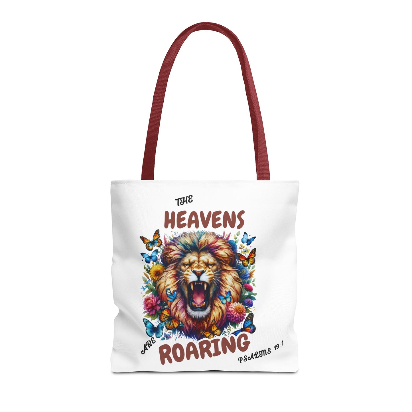 Tote Bag - The Heavens Are Roaring Design
