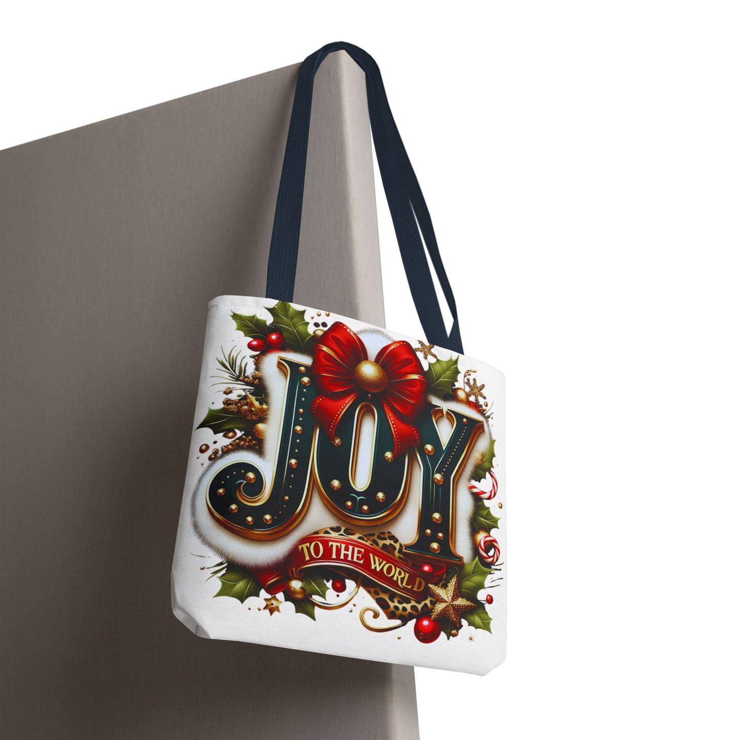Tote Bag - Joy to the World Holiday Carryall