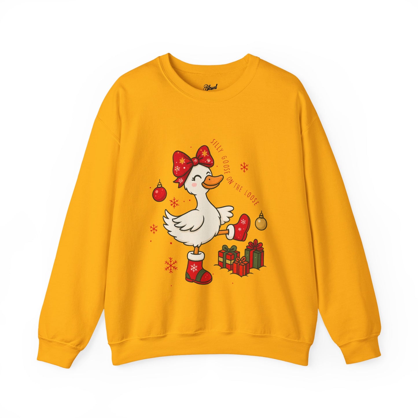 Sweatshirt - Silly Goose on the Loose Print