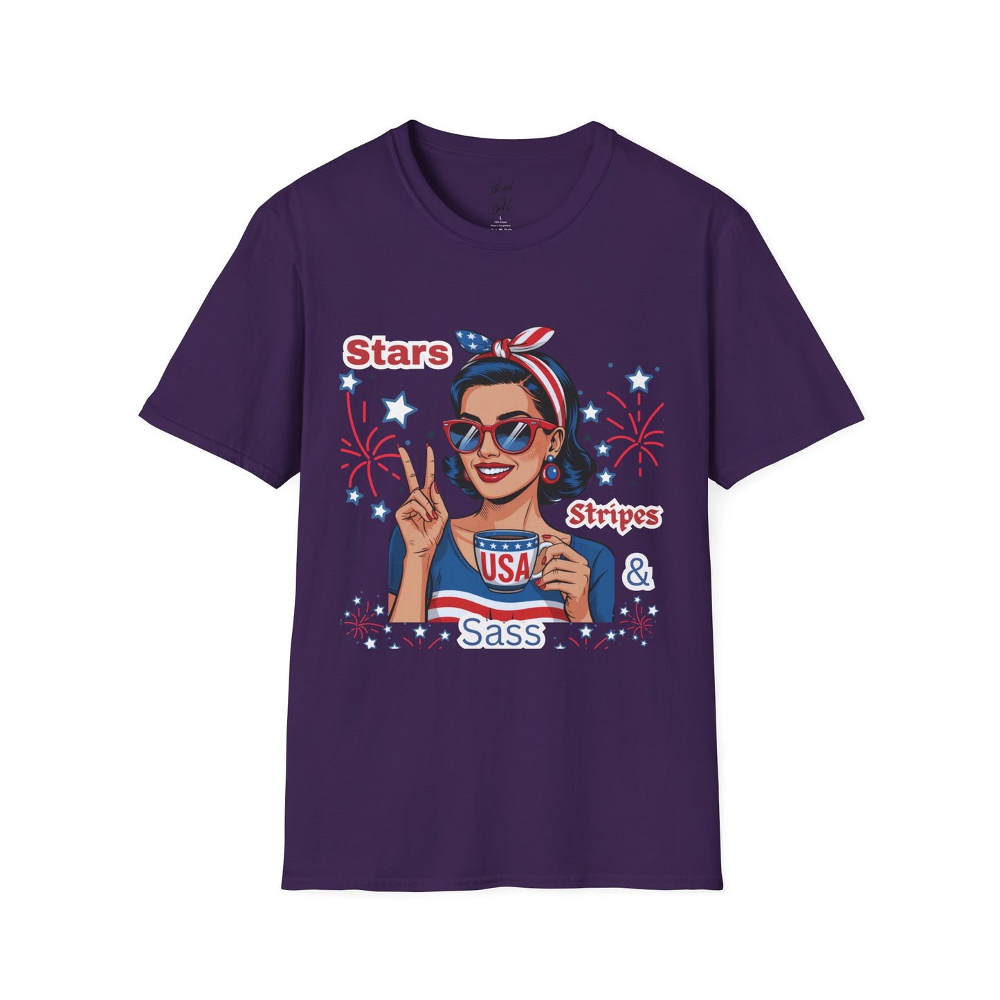 Star & Stripe Unisex T-Shirt - Patriotic Graphic Tee