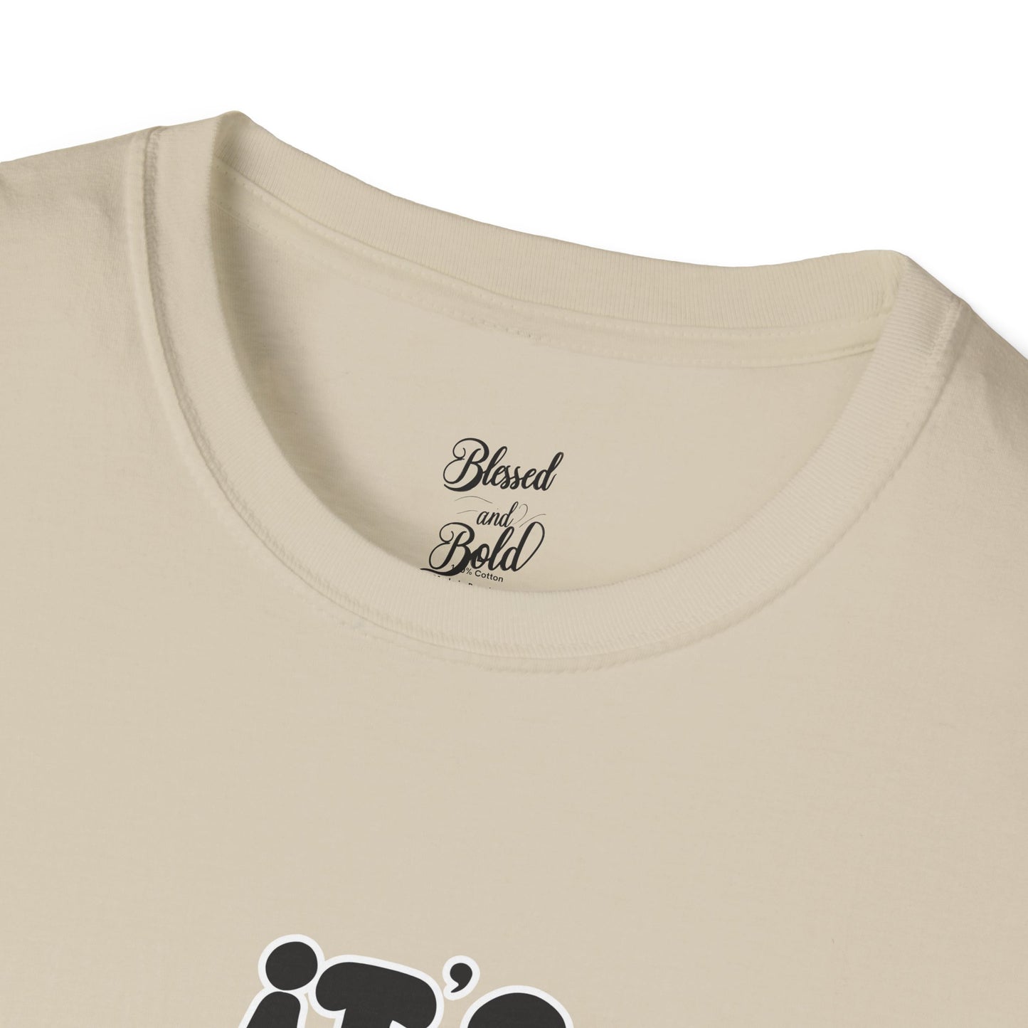 Christian Unisex T-Shirt - 'It's Never Luck, It's Always God'