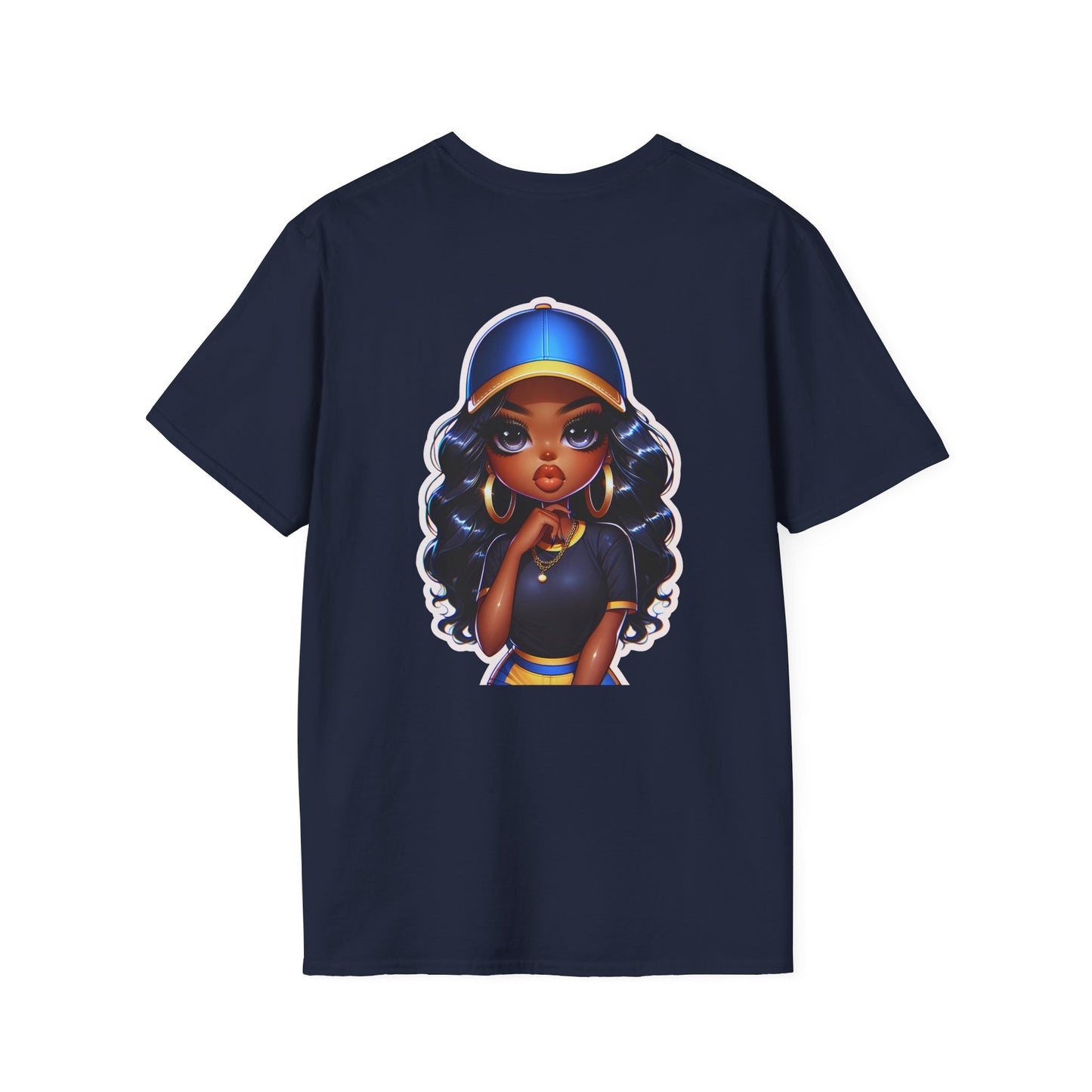 Graphic Tee: Bold & Beautiful Game Ready Glow Unisex Softstyle T-Shirt