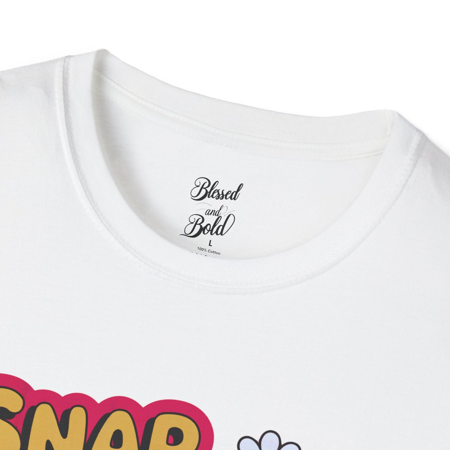 Unisex T-Shirt Snap That Bag Design