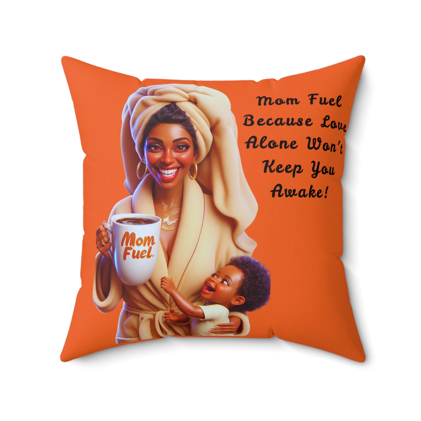 Pillow Mom Fuel Square Pillow