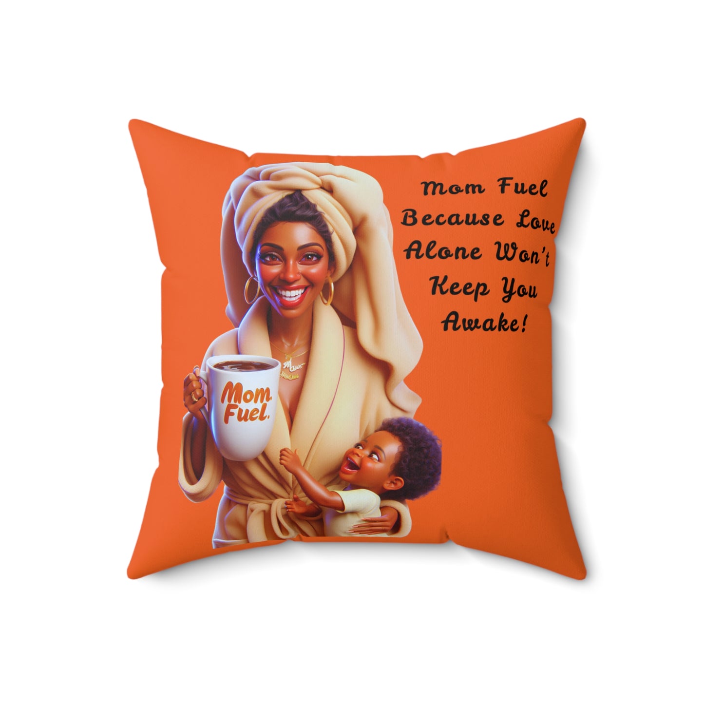 Pillow Mom Fuel Square Pillow