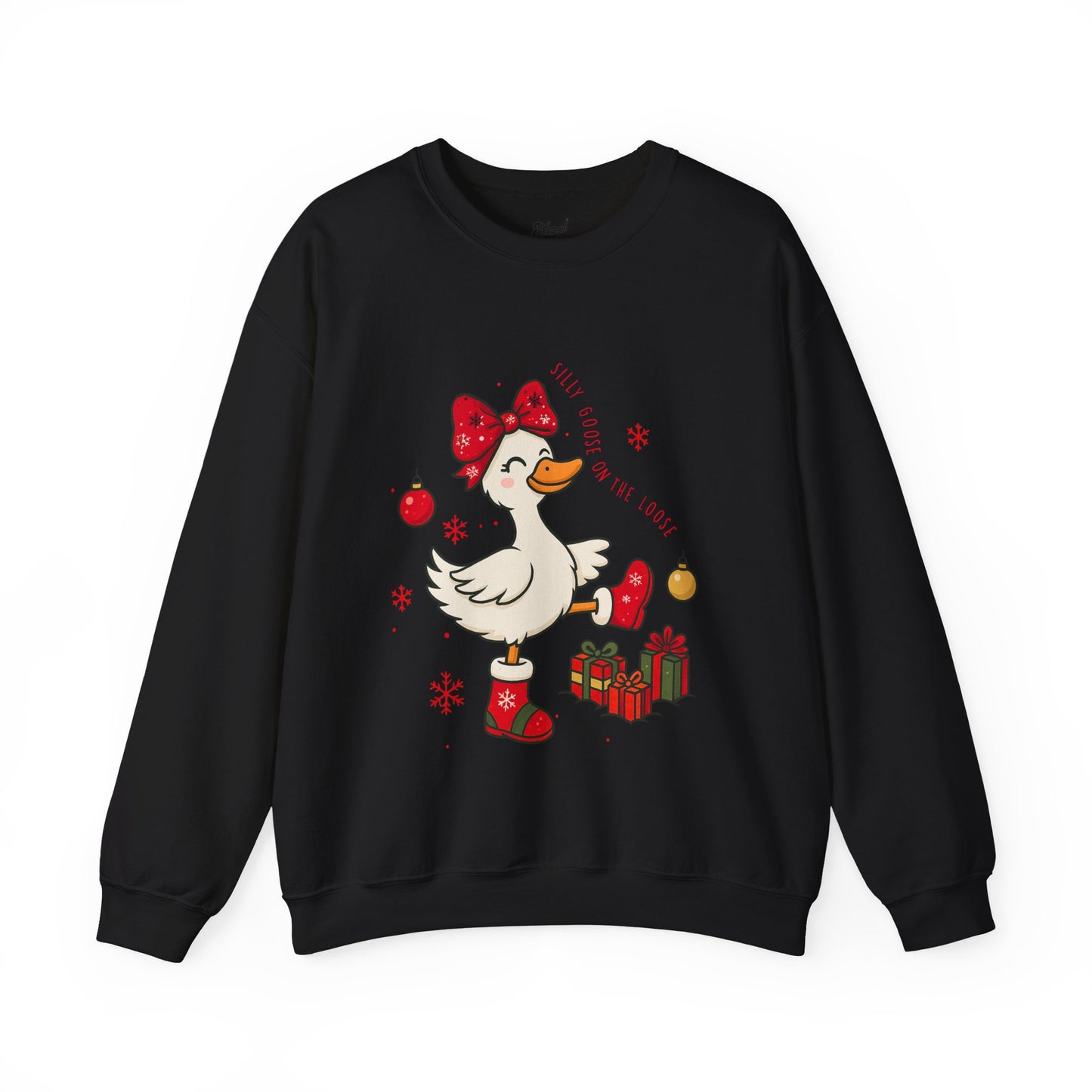 Sweatshirt - Silly Goose on the Loose Print