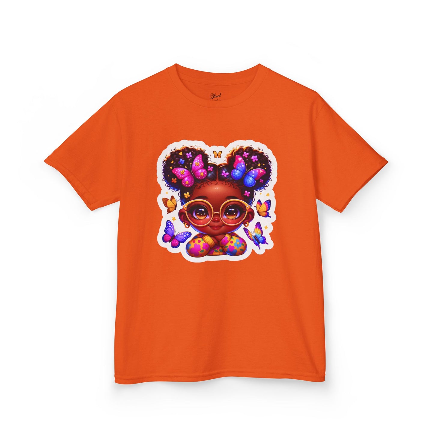 Kids Tee - Glow Girl: Sweet, Smart & Sparkly Design