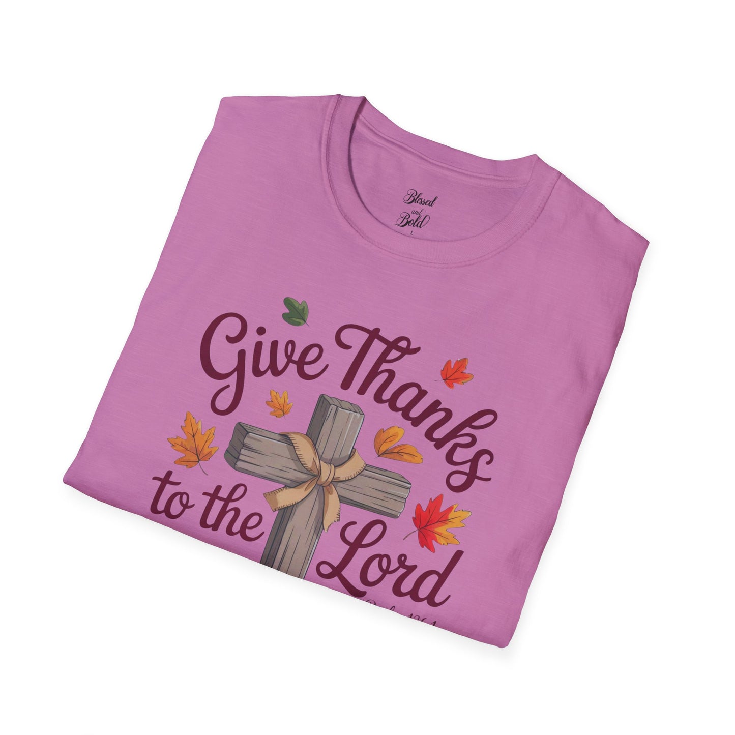 Psalm 136:1 Unisex T-Shirt