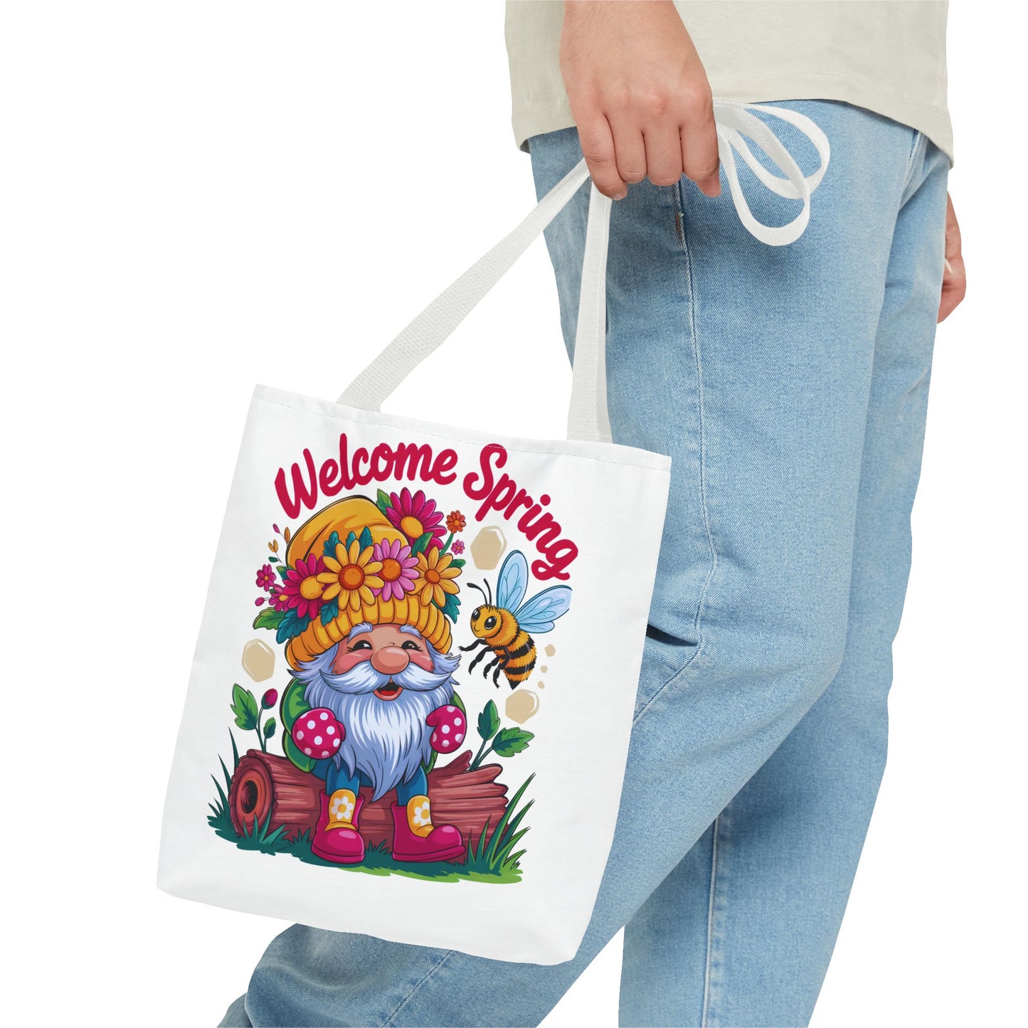Spring Welcome Tote Bag