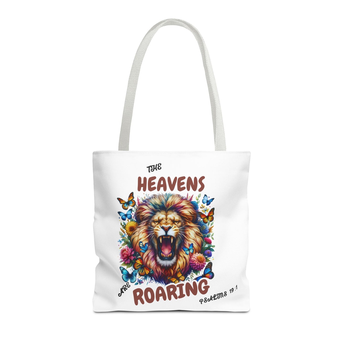 Tote Bag - The Heavens Are Roaring Design